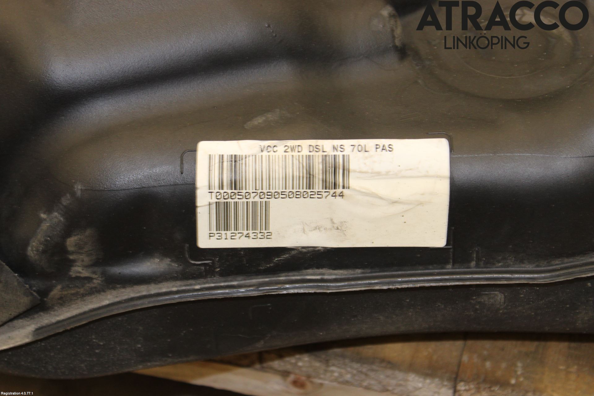 Volvo V70 08-13 Bränsletank Diesel