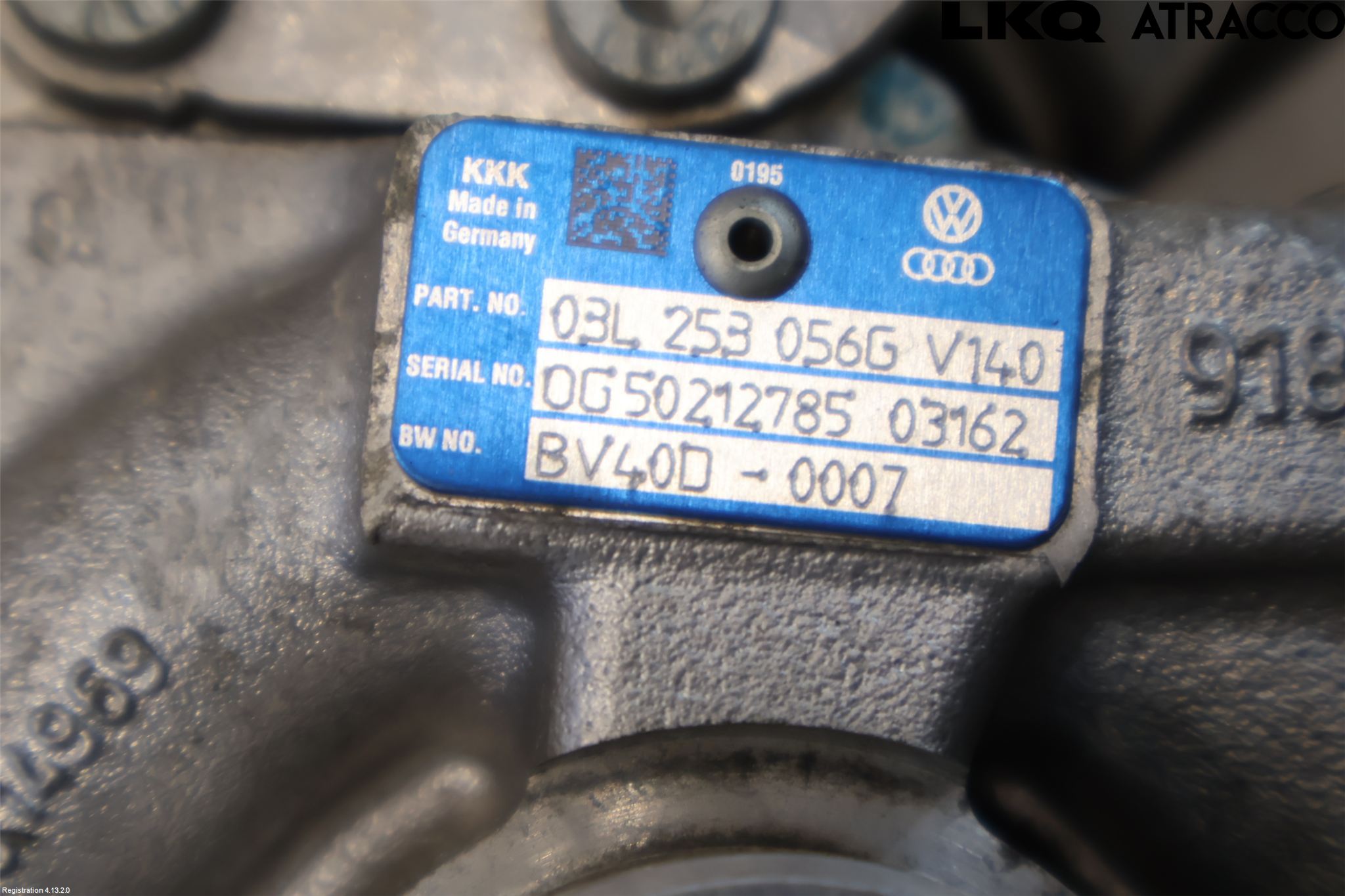Skoda SUPERB 09-15 Turboaggregat