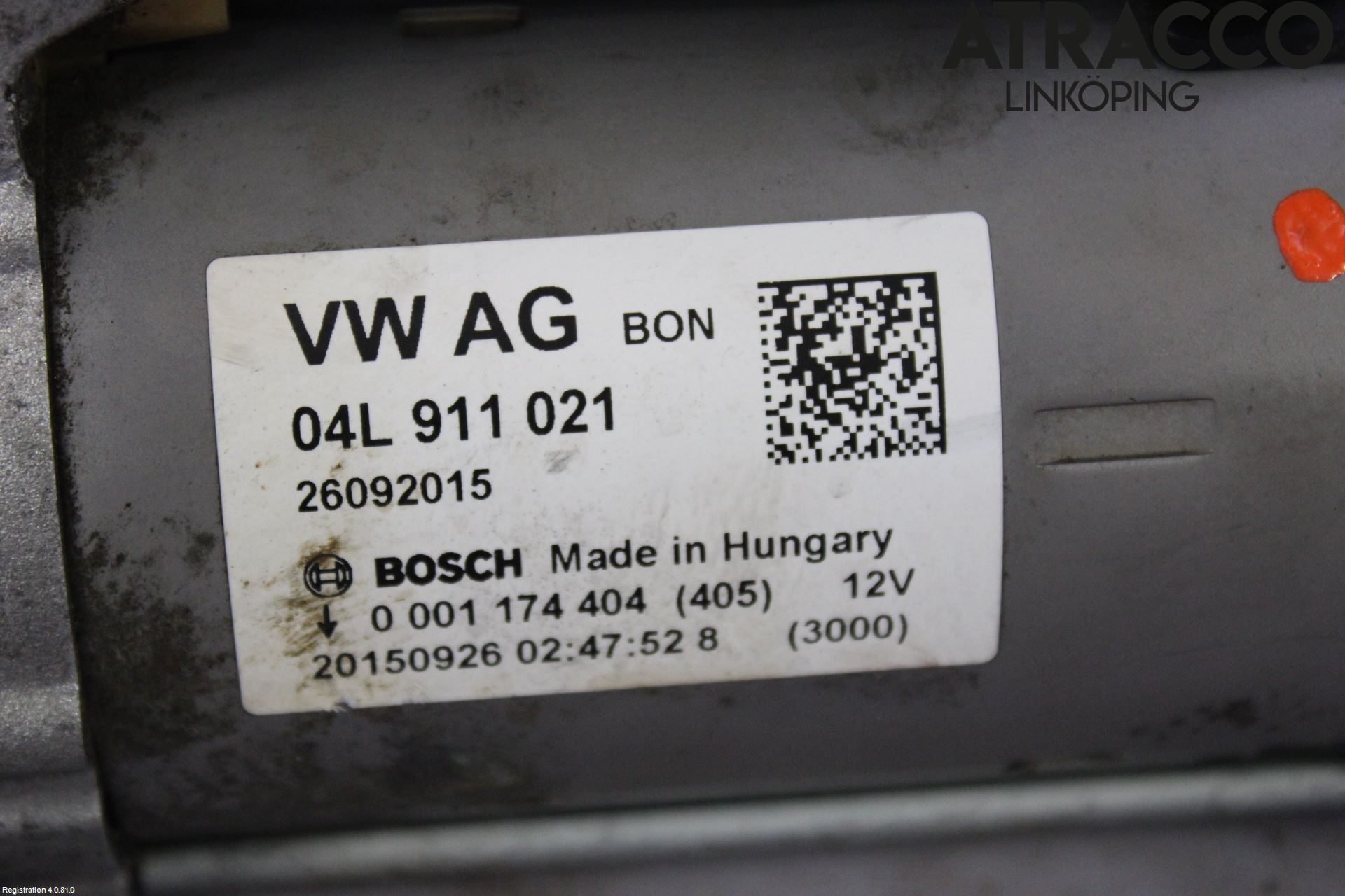 Audi Q5 09-16 Startmotor Diesel