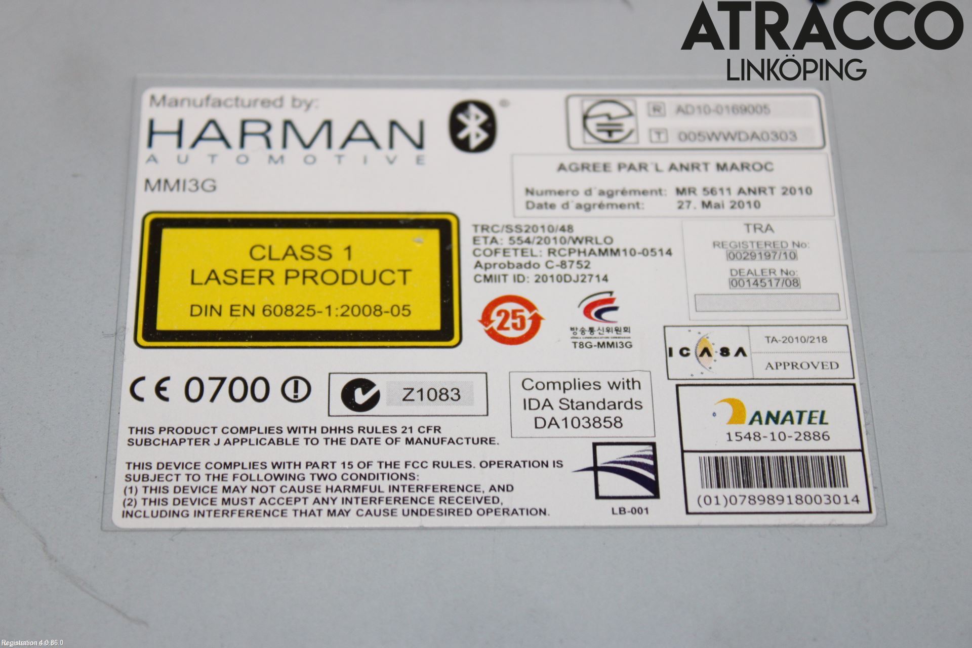 Audi A6 ALLROAD 12-18 Cd Radio - Multimediapanel