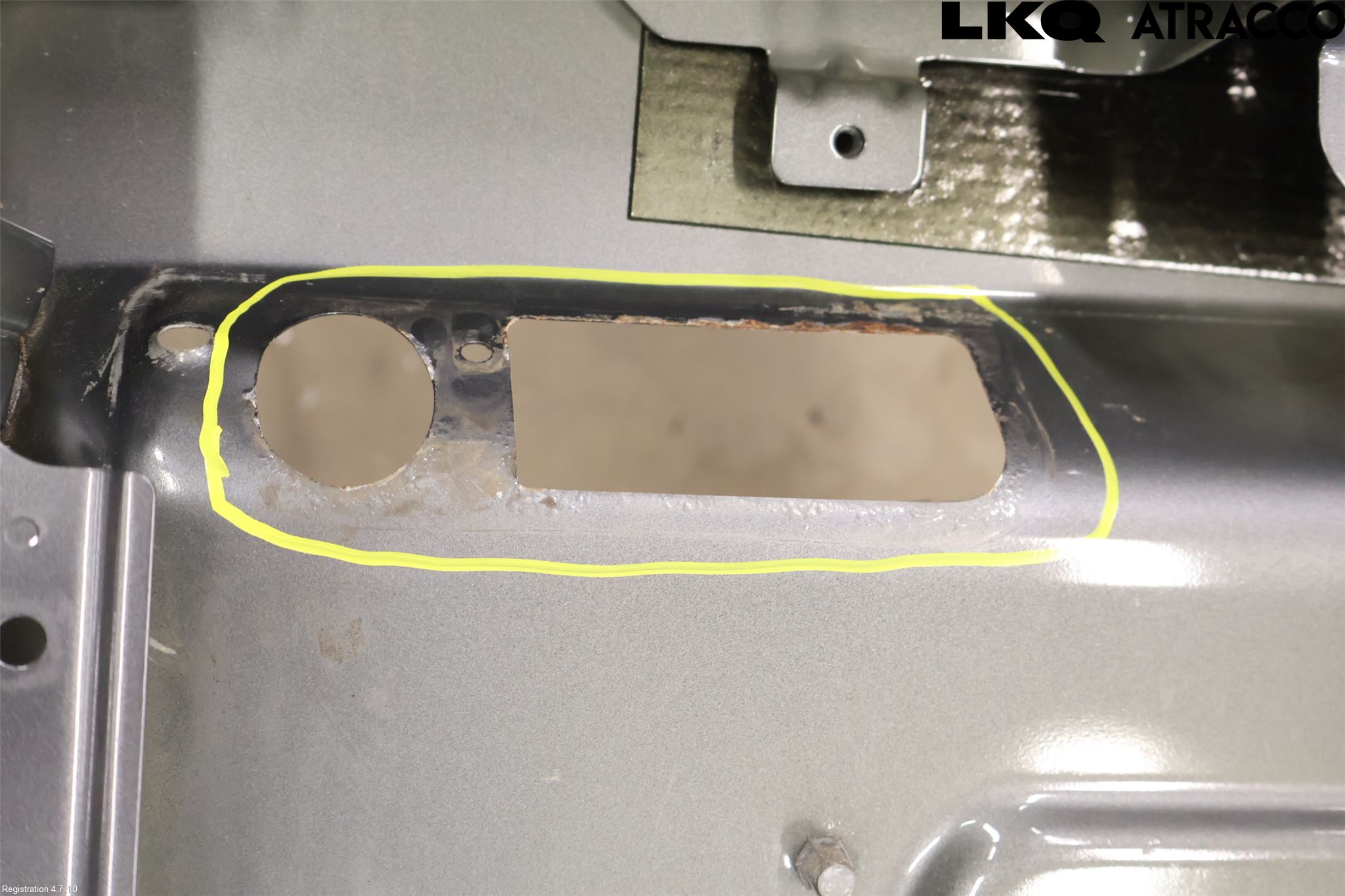 Volkswagen VW CADDY 11-15 Dörr Bak Van-Skåp Vänster