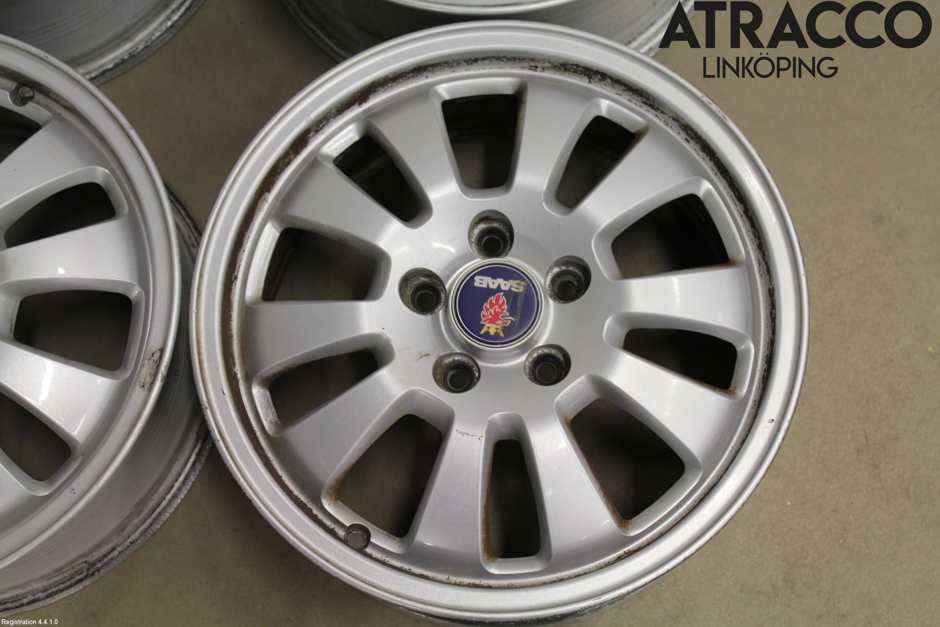 Saab 9-3 VER 2 Fälgsats Aluminium