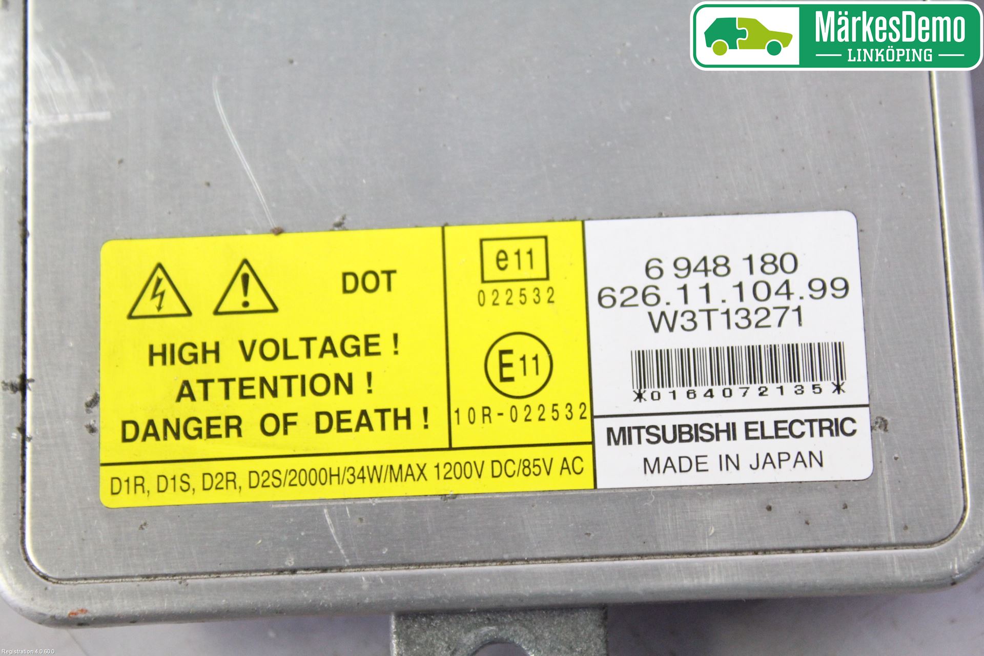 BMW 3 E90/91 SED/TOU 05-12 Styrenhet Strålkastare