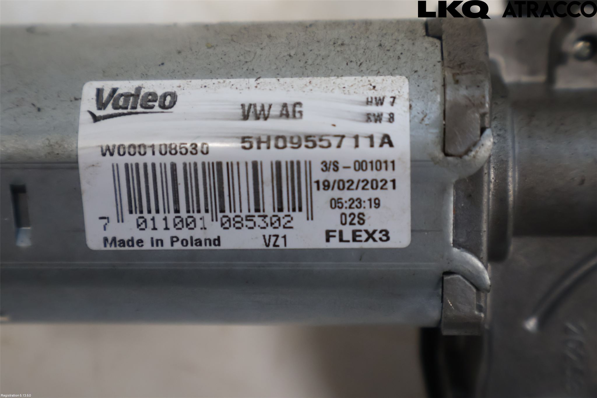Volkswagen VW GOLF / E-GOLF VIII 20- Torkarmotor Baklucka