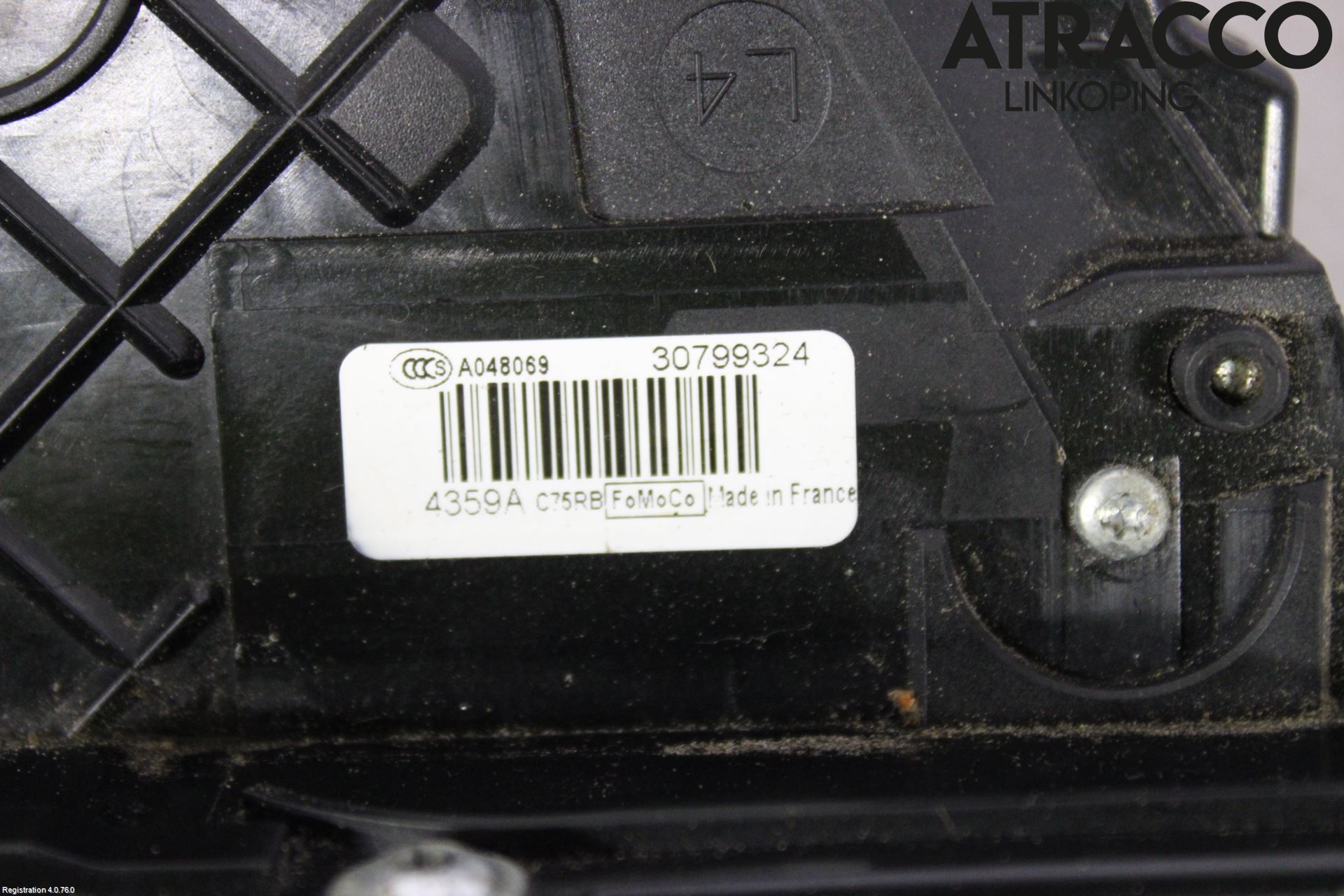 Volvo V50 08-12 Låskista-Dörrlås