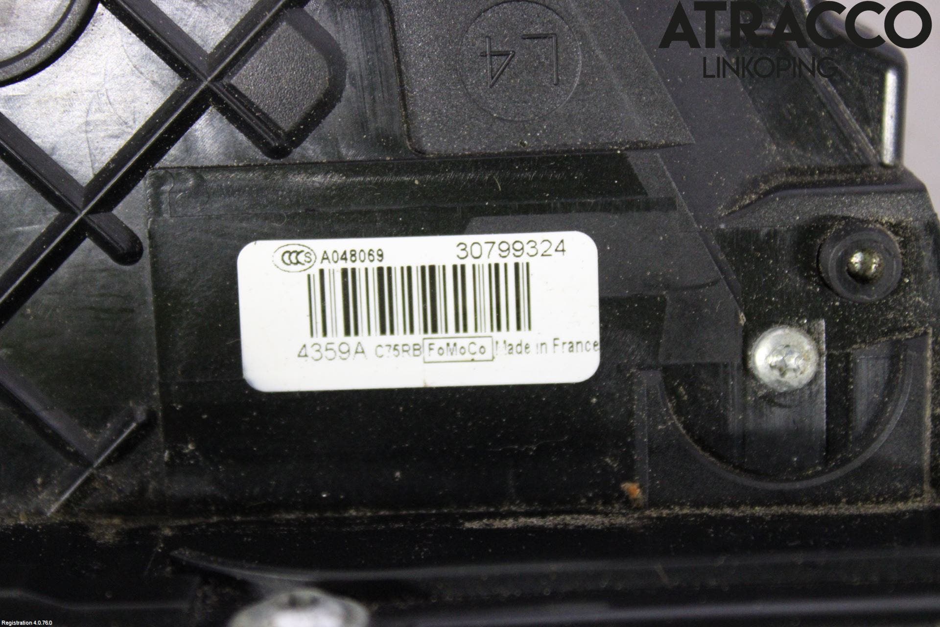 Volvo V50 08-12 Låskista-Dörrlås