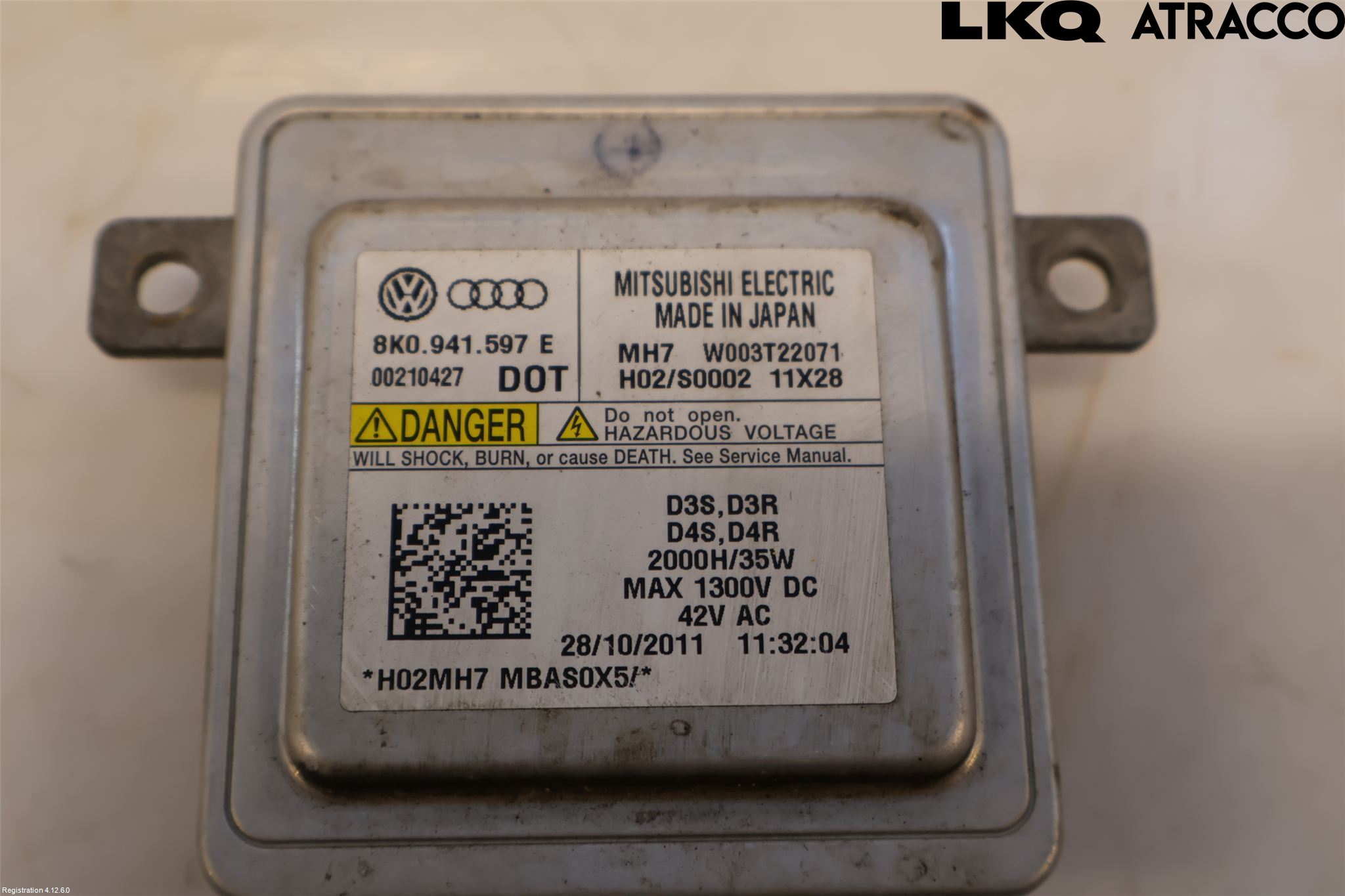 Volkswagen VW PASSAT CC 08-16 Styrenhet Strålkastare