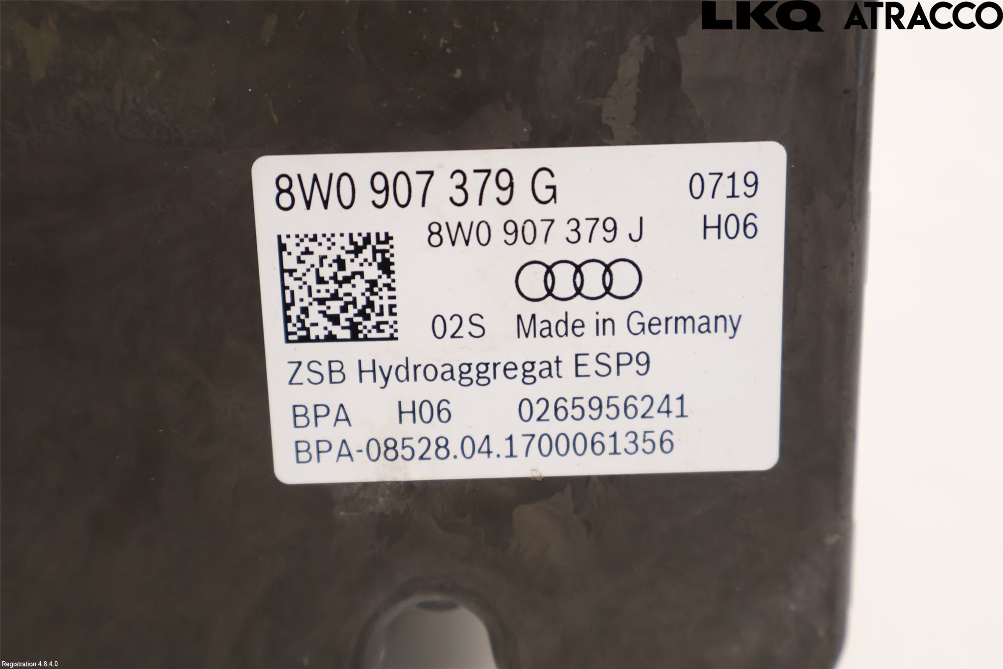 Audi A4/S4 B9 16-19 Abs Hydraulaggregat