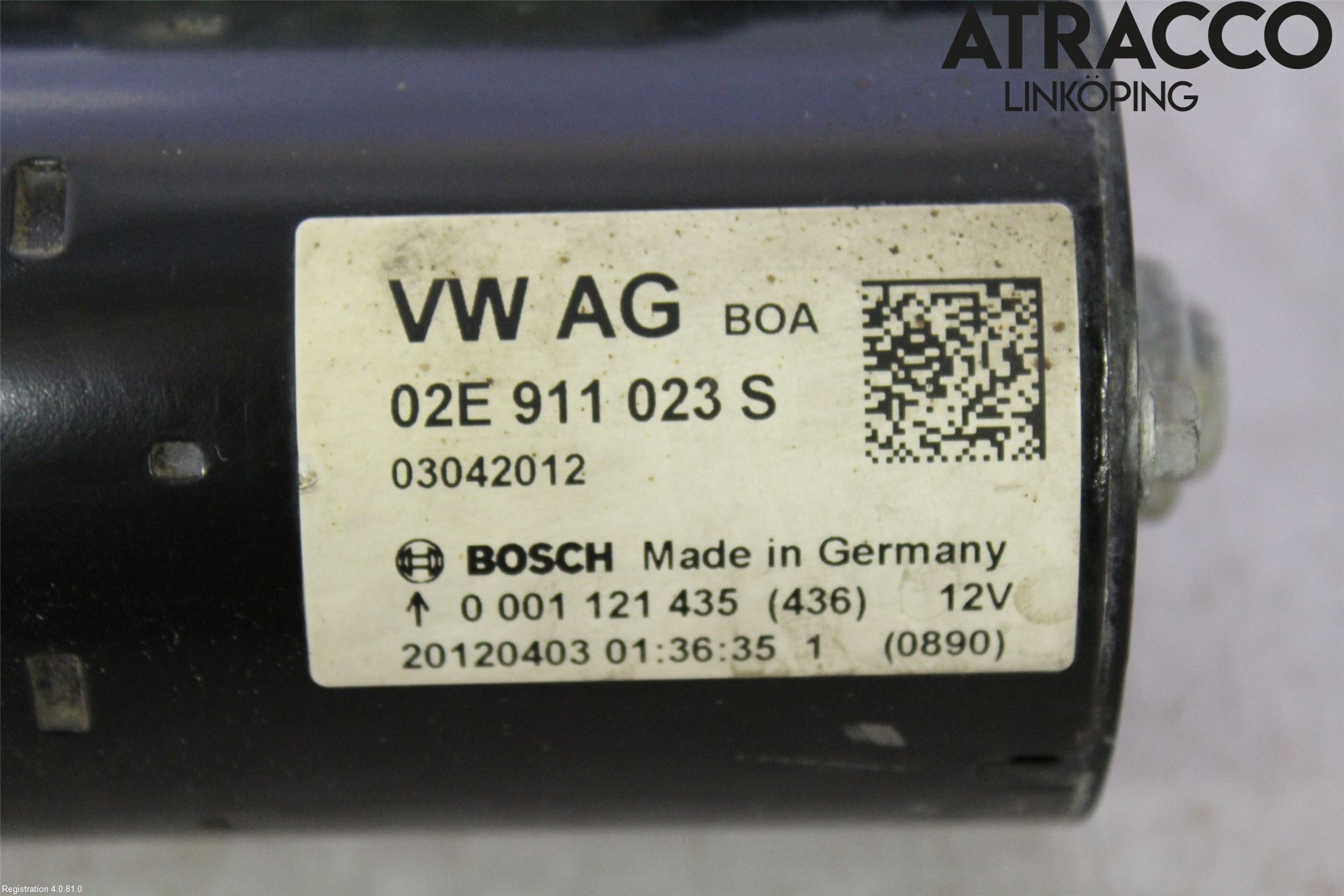 Volkswagen VW PASSAT 11-14 Startmotor