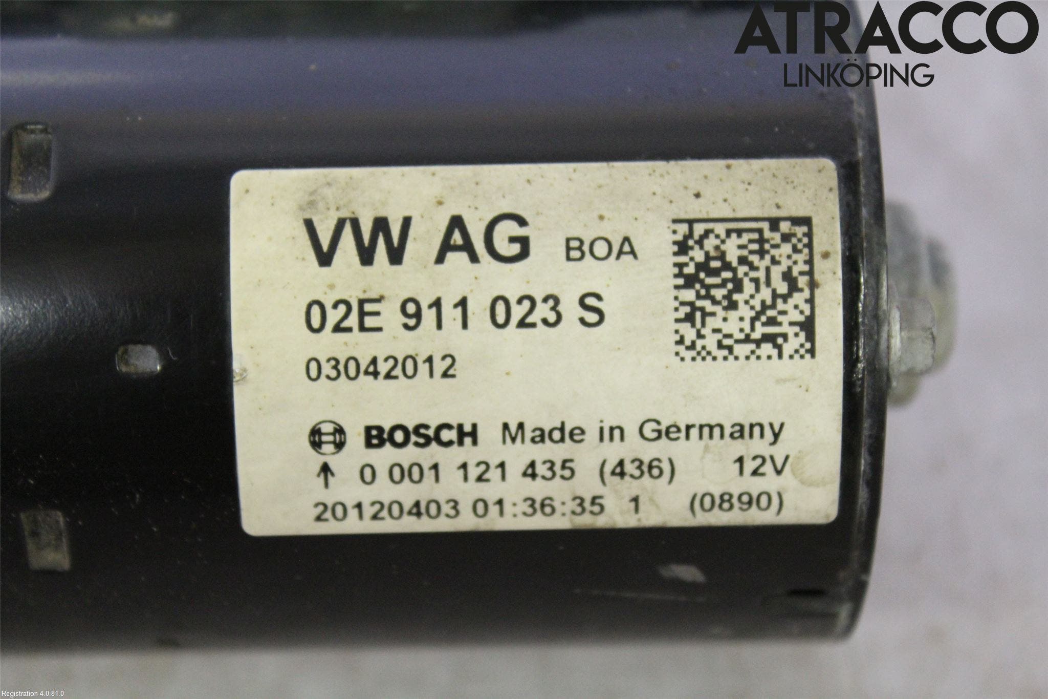 Volkswagen VW PASSAT 11-14 Startmotor