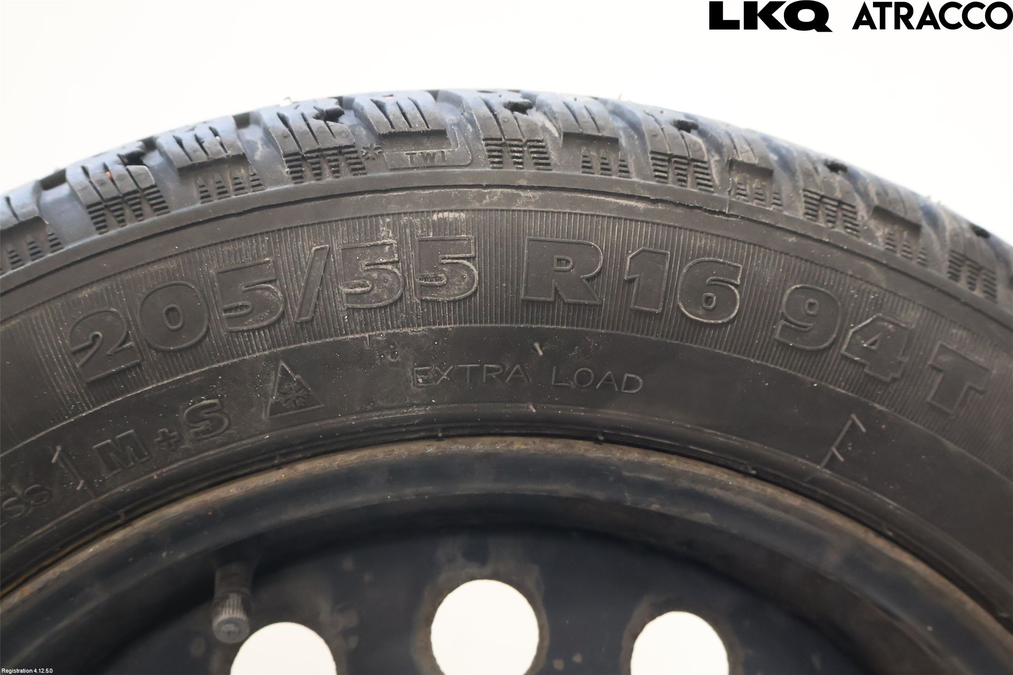 Toyota AVENSIS 07-08 Vinterdäck Plåtfälg 4St