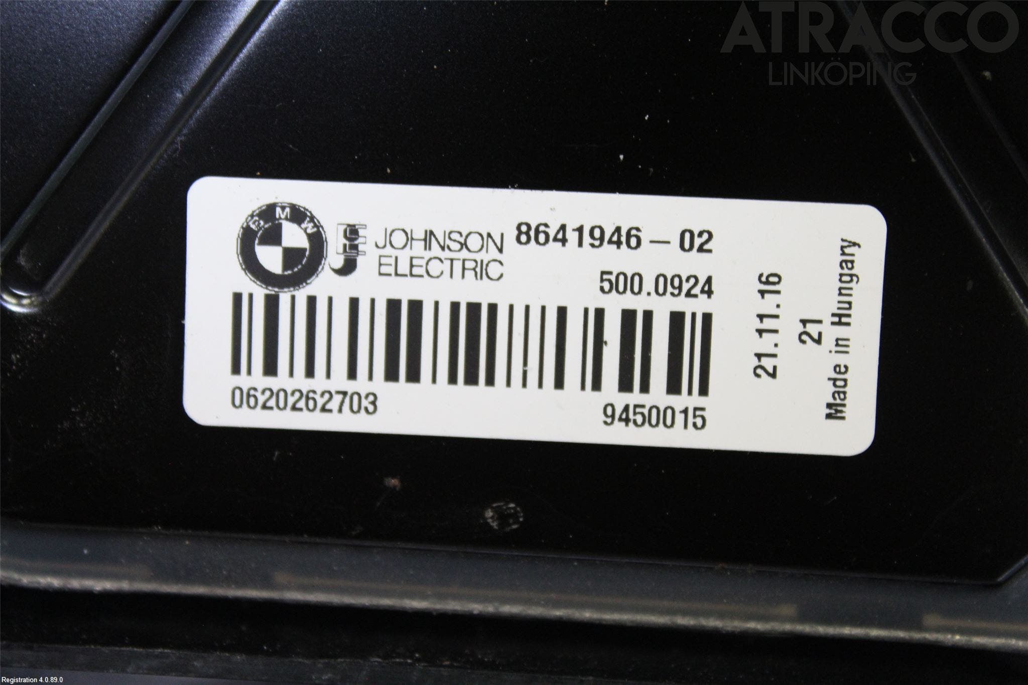 BMW 3 F30/F31/F80 12-19 Kylfläkt El