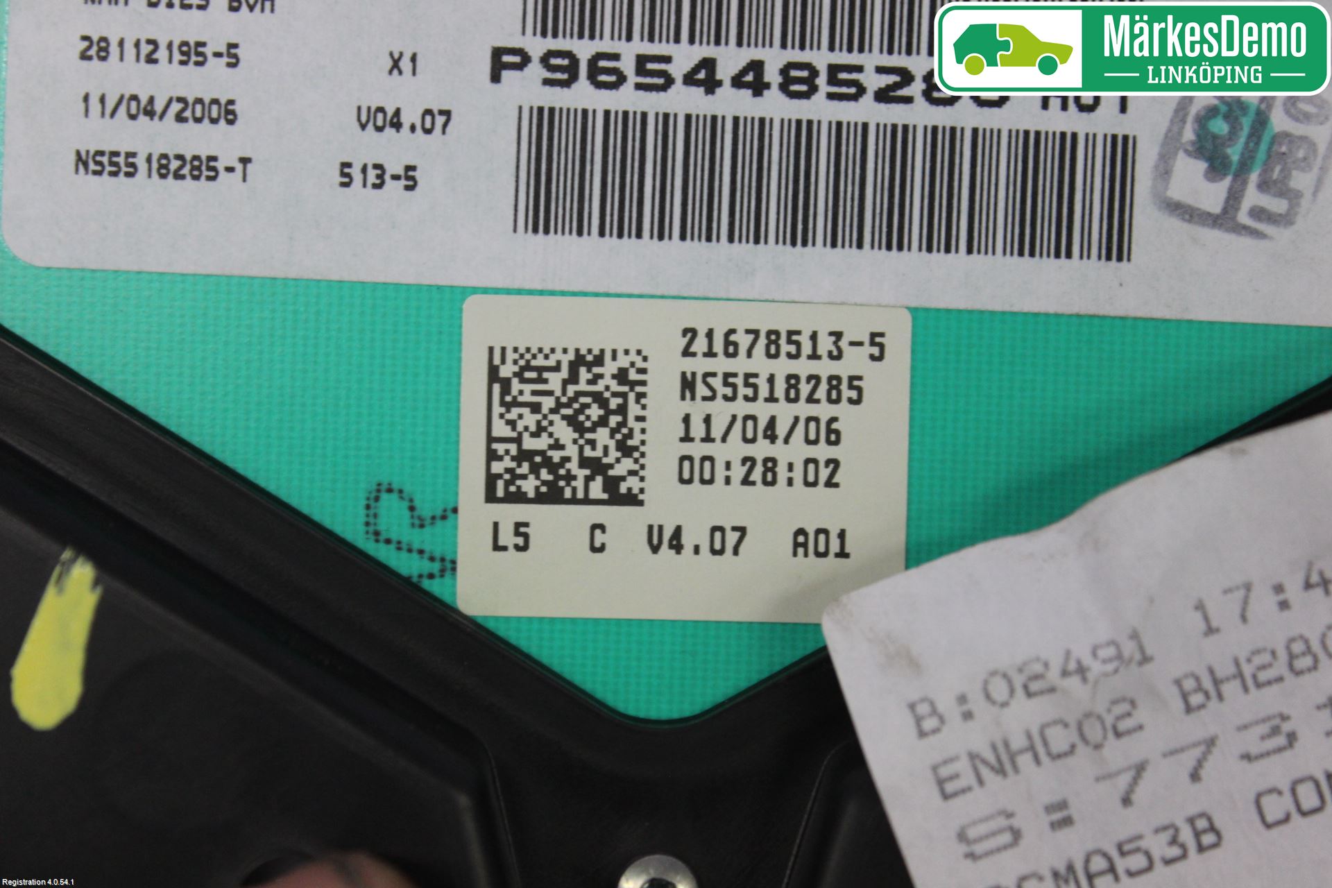 Peugeot 307     05-08 Instrument Komb