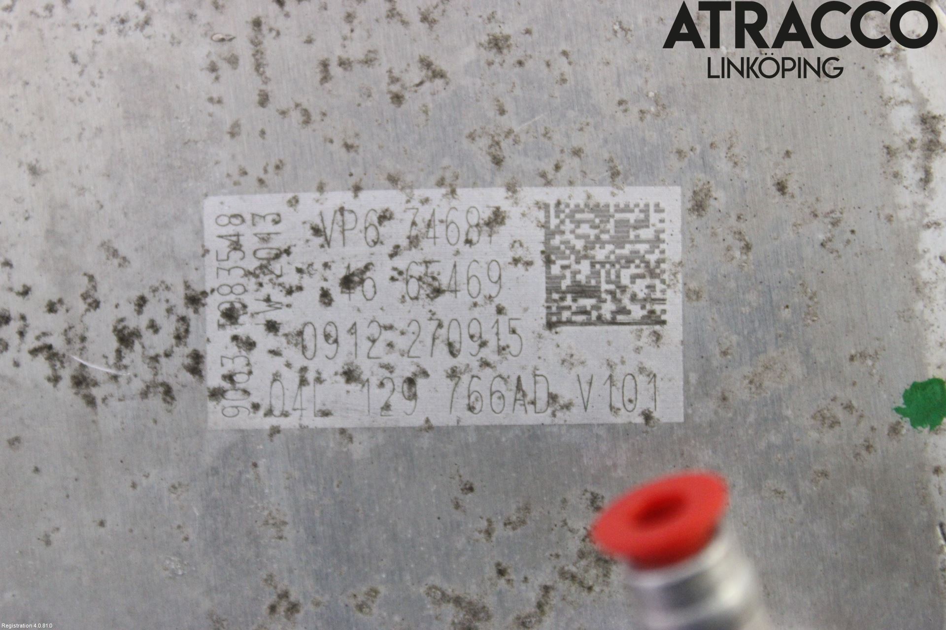 Audi Q5 09-16 Grenrör Insug