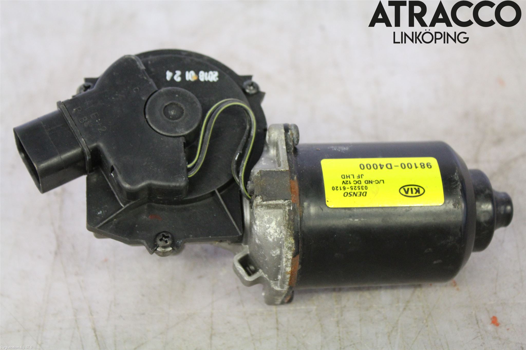 Kia OPTIMA 16-20 Torkarmotor Vindruta