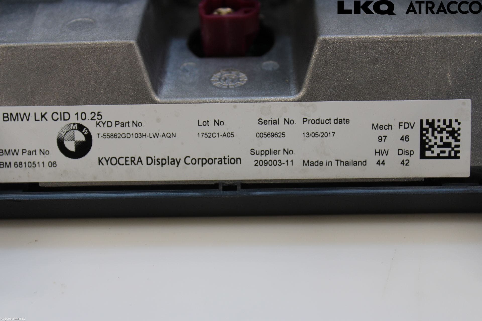 BMW 5 G30/G31/F90 17-23 Bildskärm