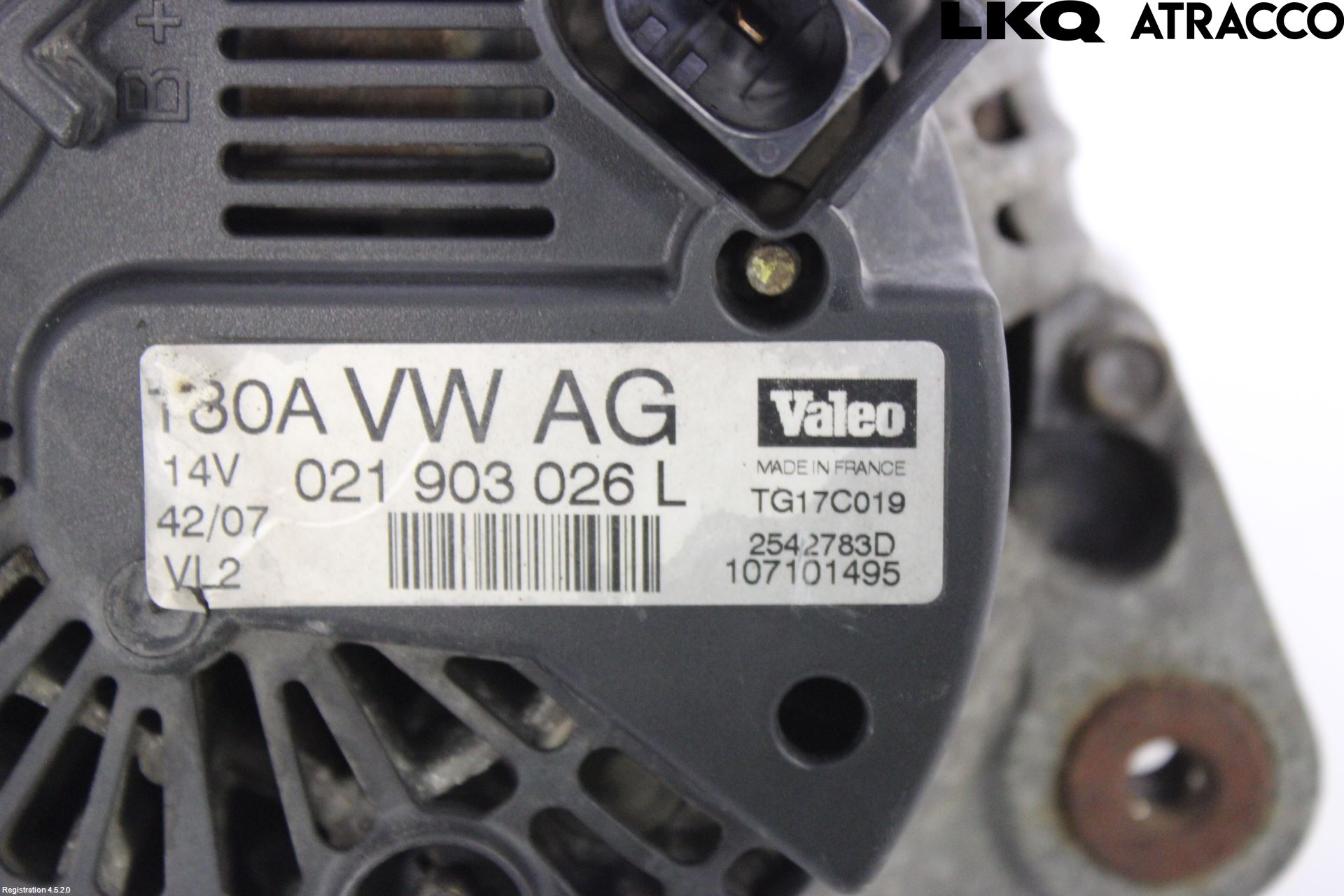 Volkswagen VW PASSAT 05-11 Generator