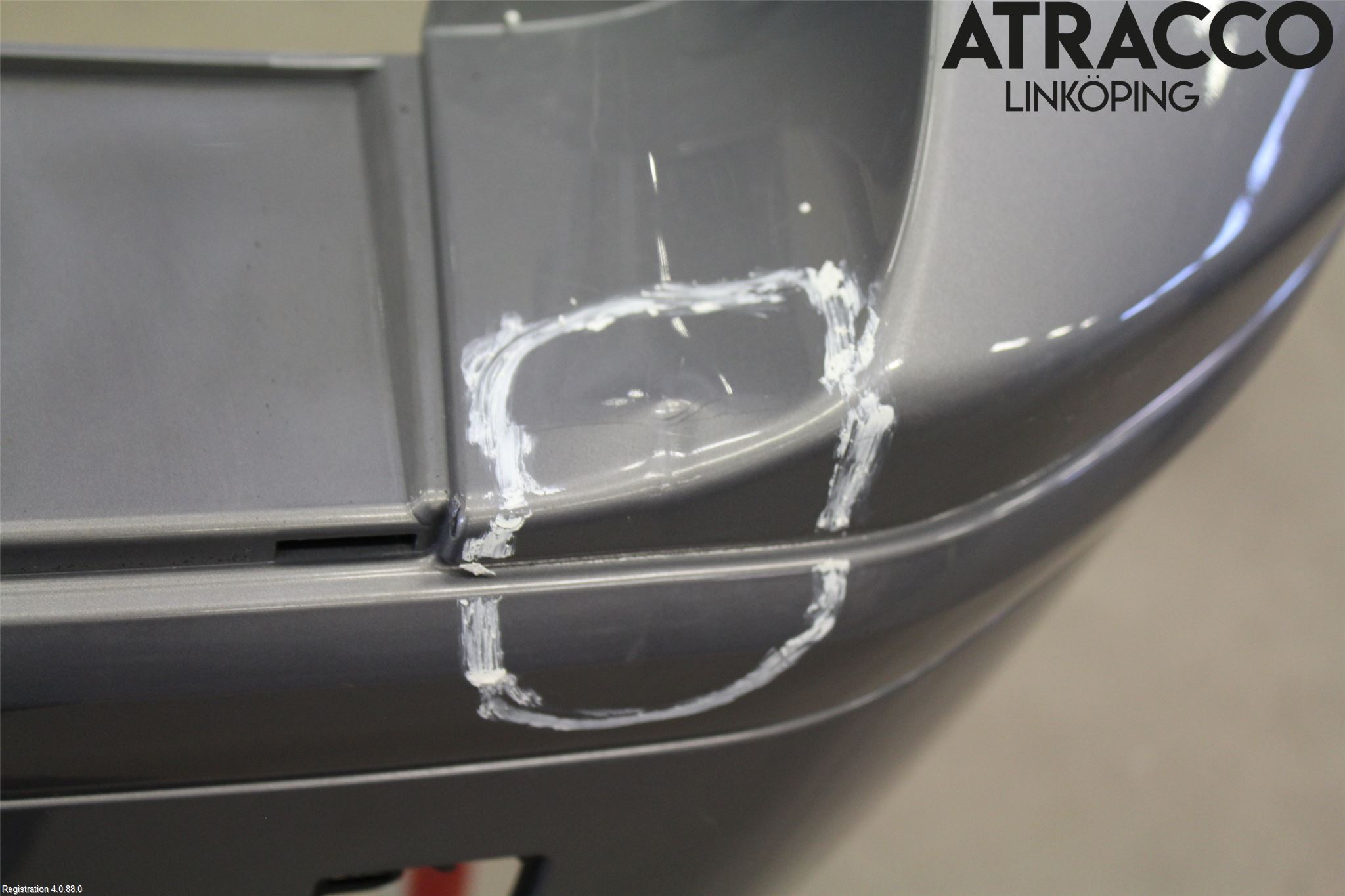 Volvo V50 04-07 Stötfångarbeklädnad Bak