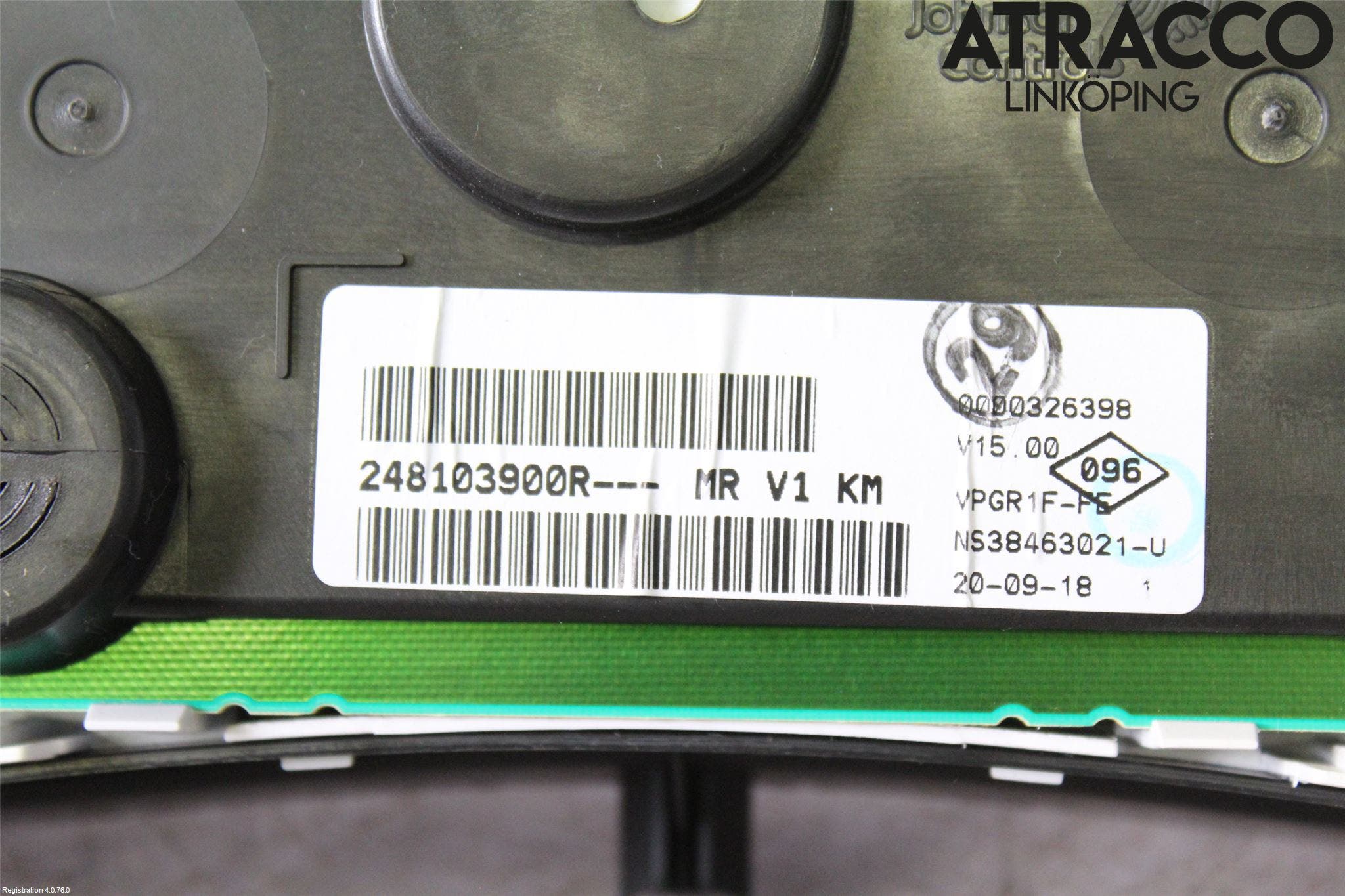 Dacia DOKKER 13- Instrument Komb