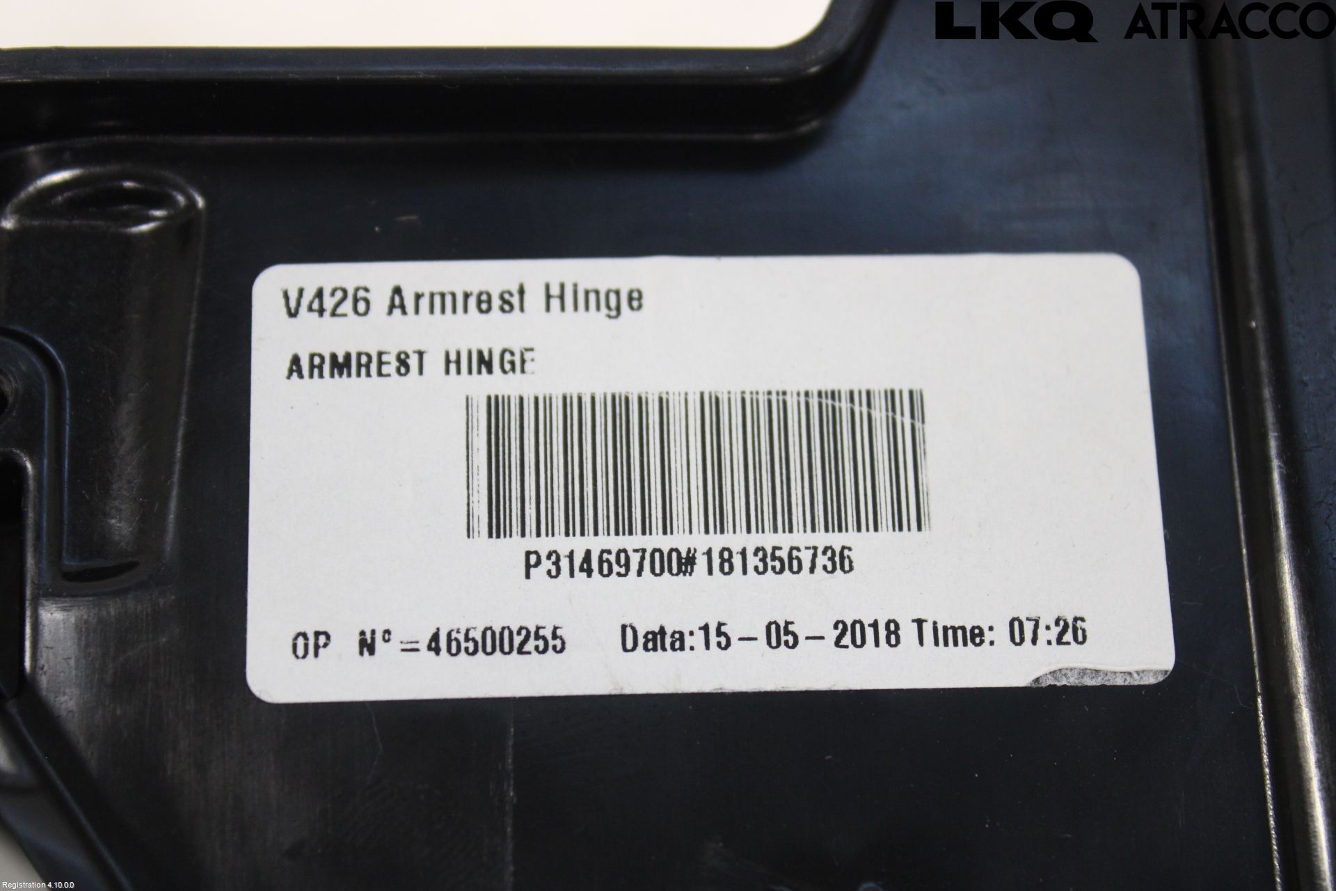 Volvo V60 19- Inredning Armstöd