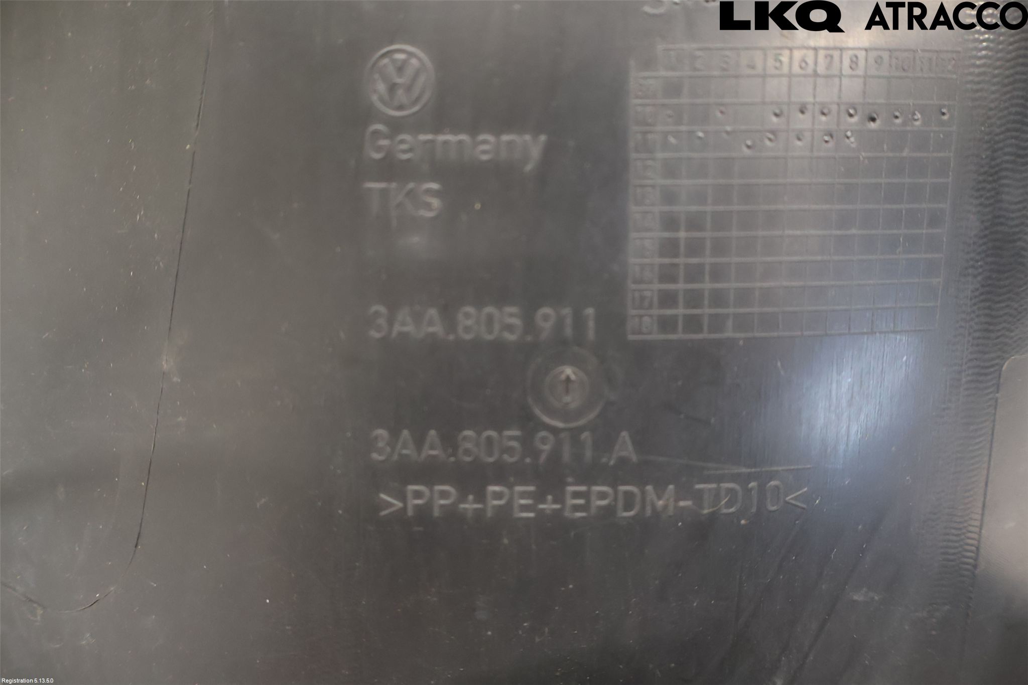Volkswagen VW PASSAT 11-14 Skärm Inner