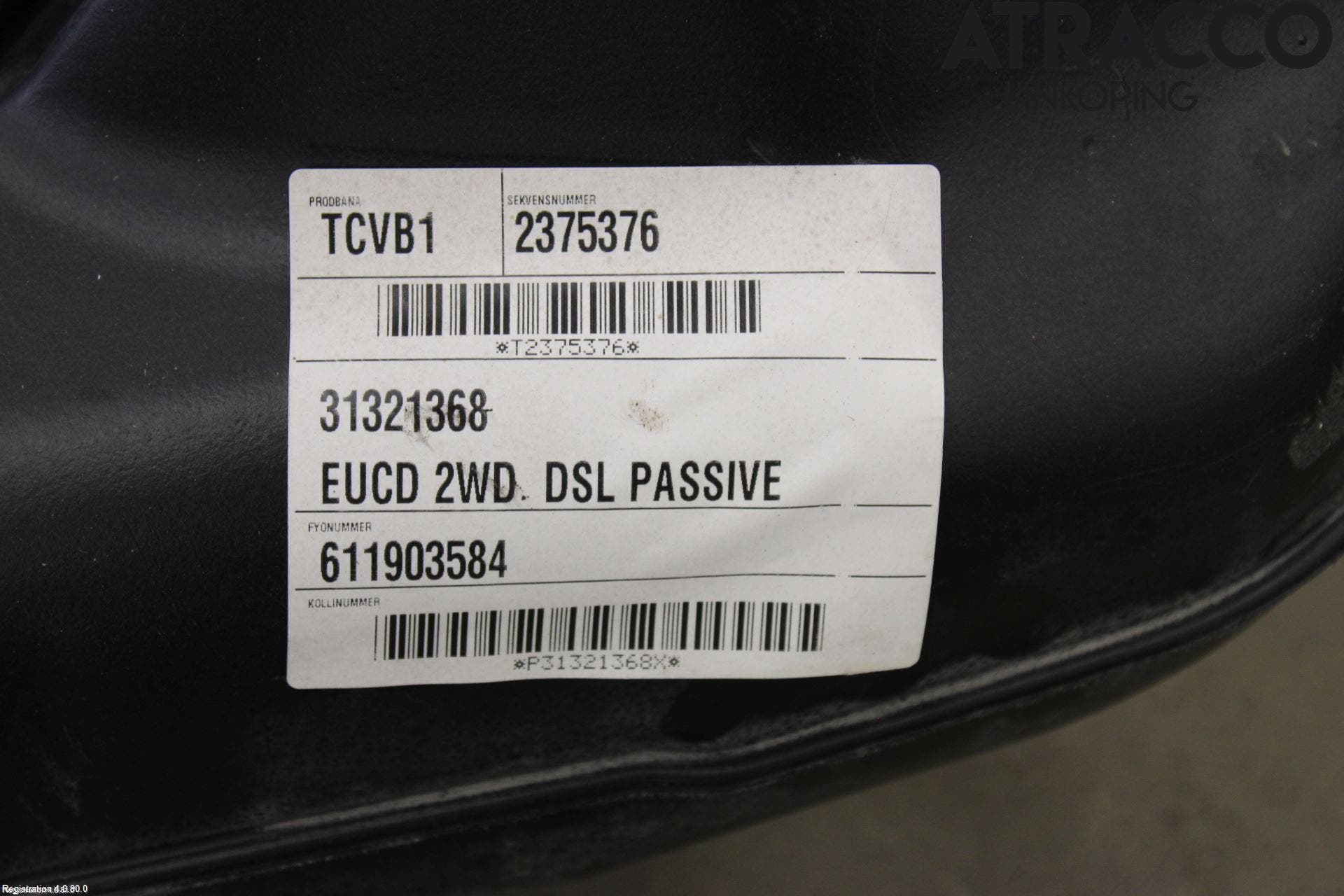 Volvo V70 08-13 Bränsletank Diesel