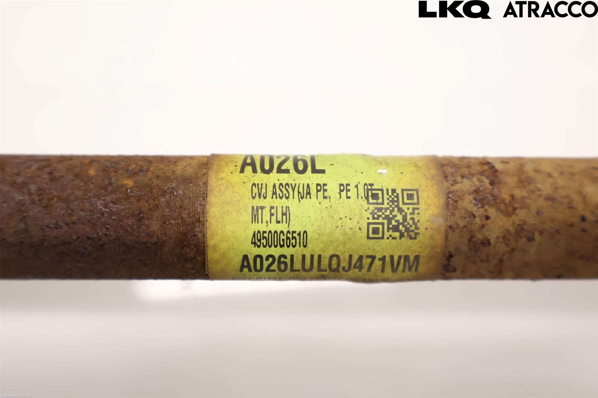 Kia PICANTO 17- Drivaxel Fram Vänster