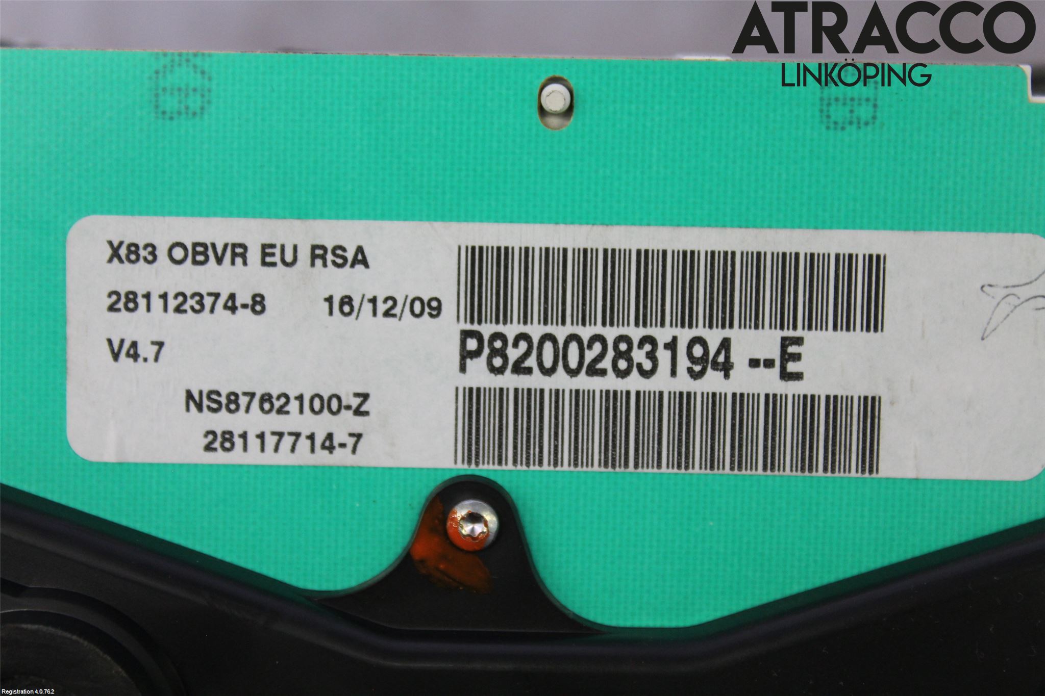 Renault TRAFIC   02-14 Instrument Komb