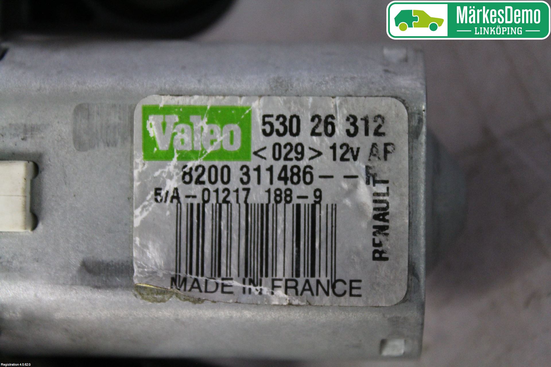 Renault CLIO III  09-12 Torkarmotor Baklucka