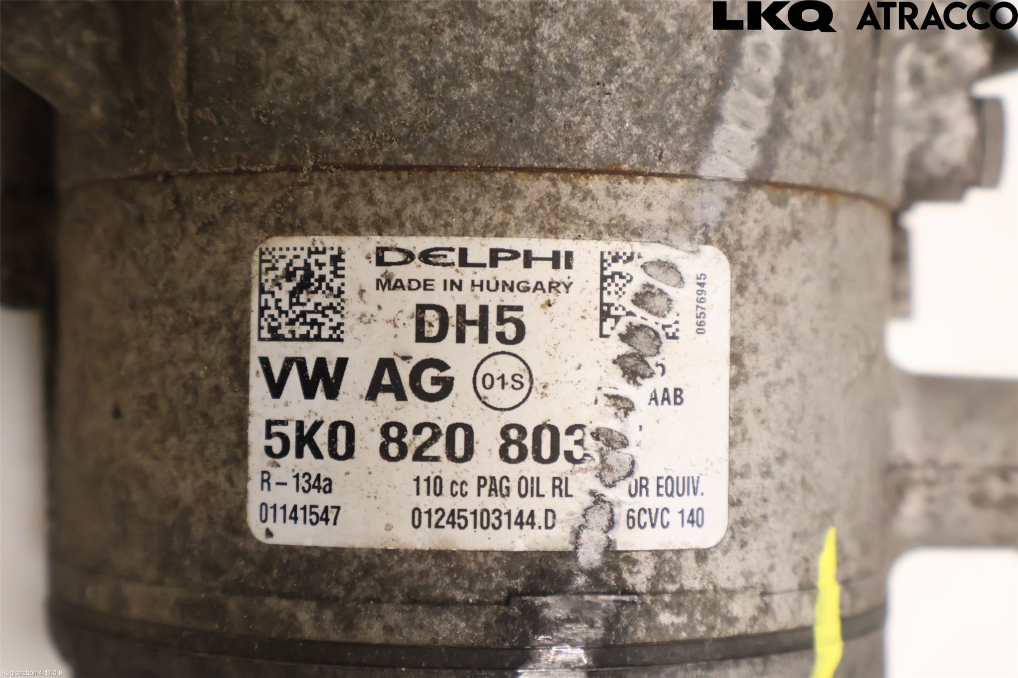 Volkswagen VW CADDY 11-15 Ac Kompressor