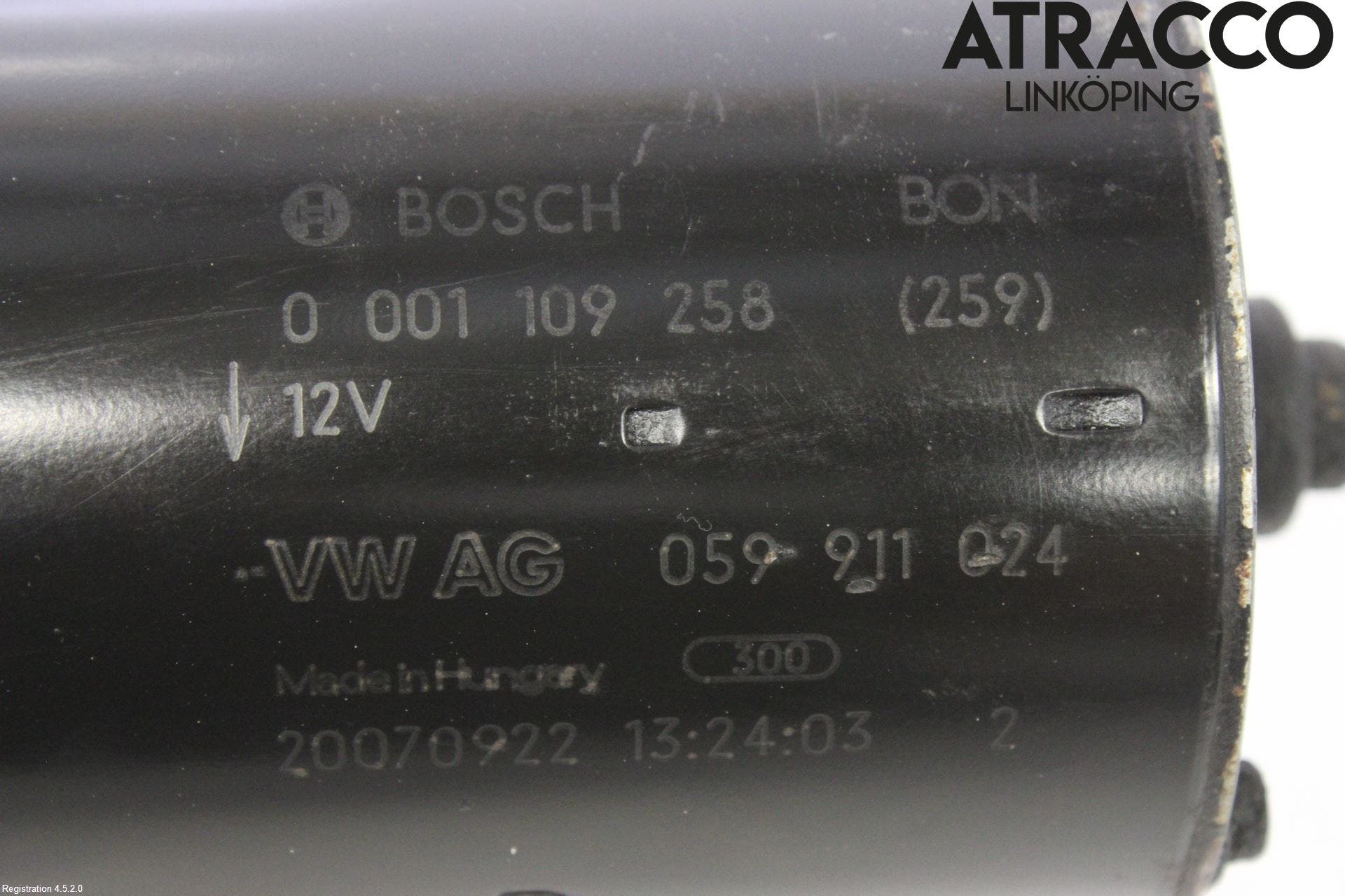 Audi A6/S6 05-11 Startmotor Diesel