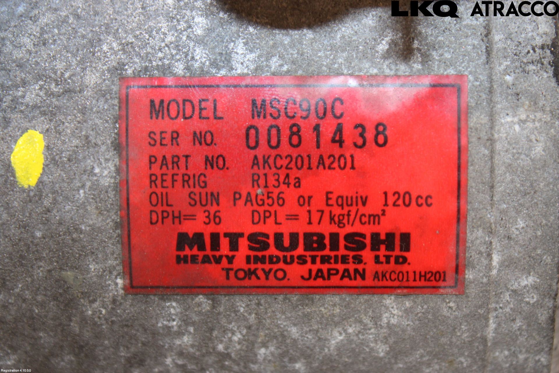 Mitsubishi LANCER  93-96 Ac Kompressor