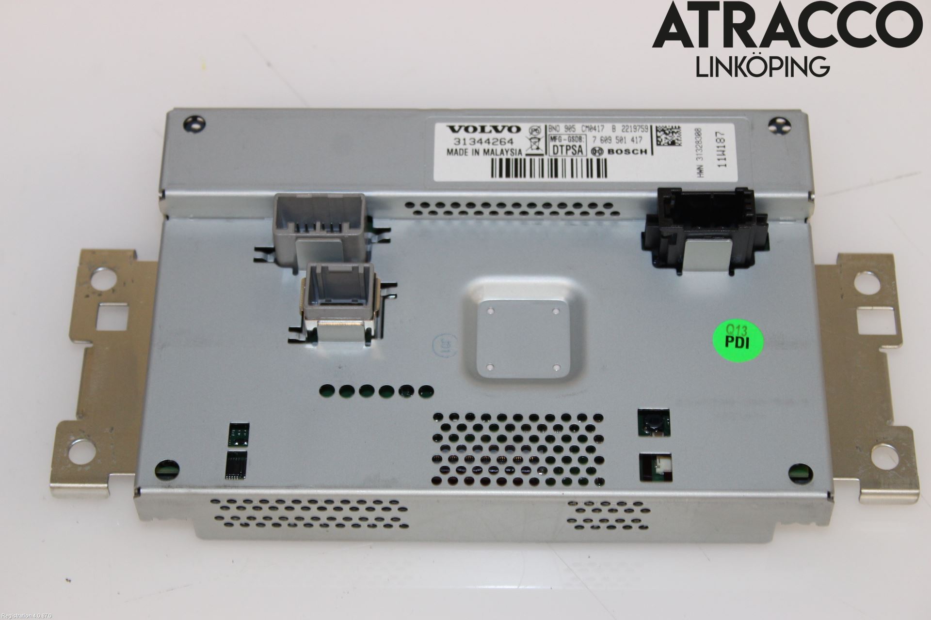 Volvo XC60 09-13 Multifunktionsdisplay