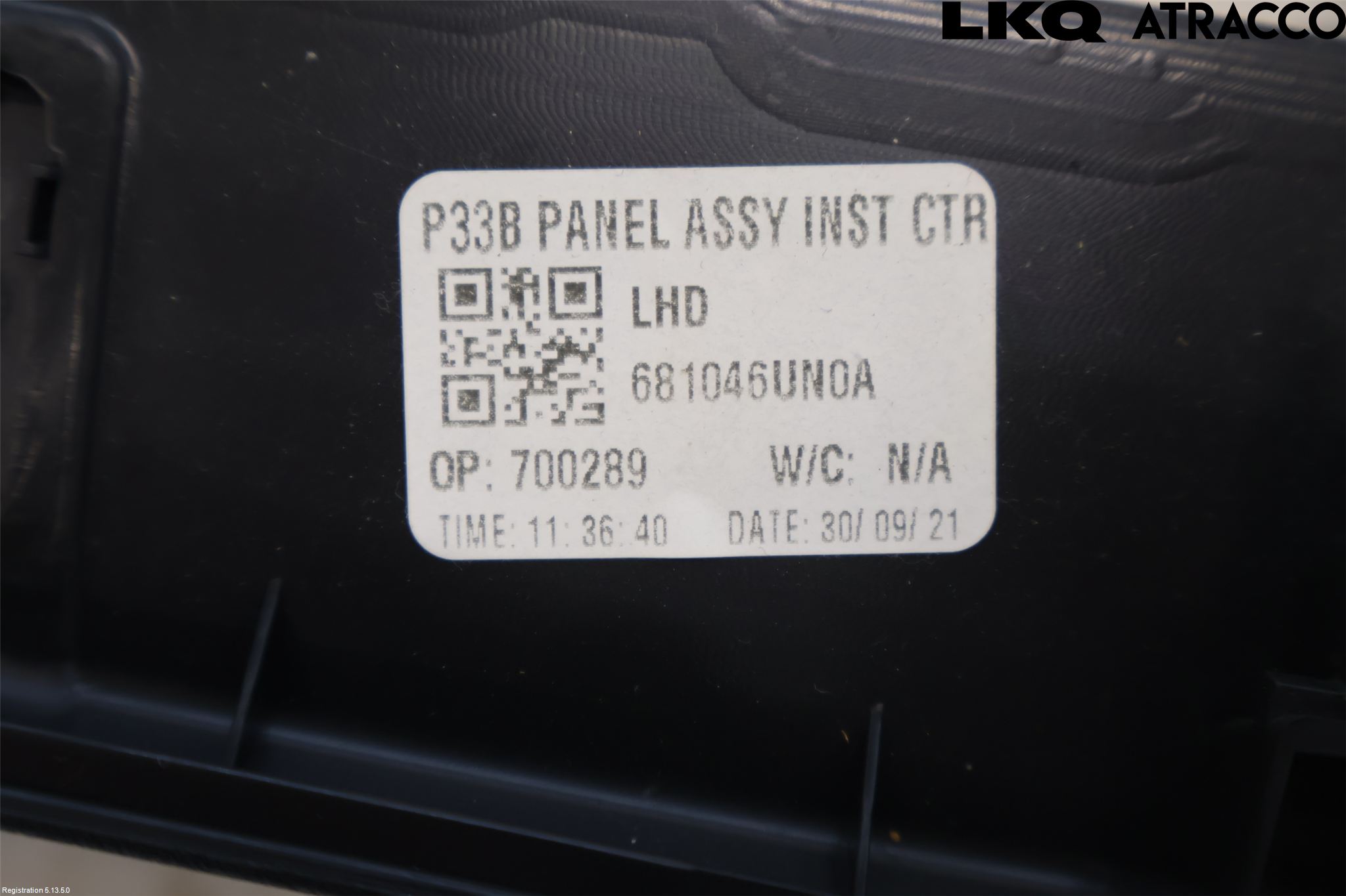Nissan QASHQAI 21- Instrumentbräda Sparkskydd