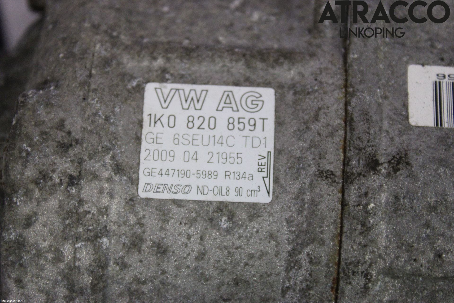 Volkswagen VW GOLF V 04-09 Ac Kompressor