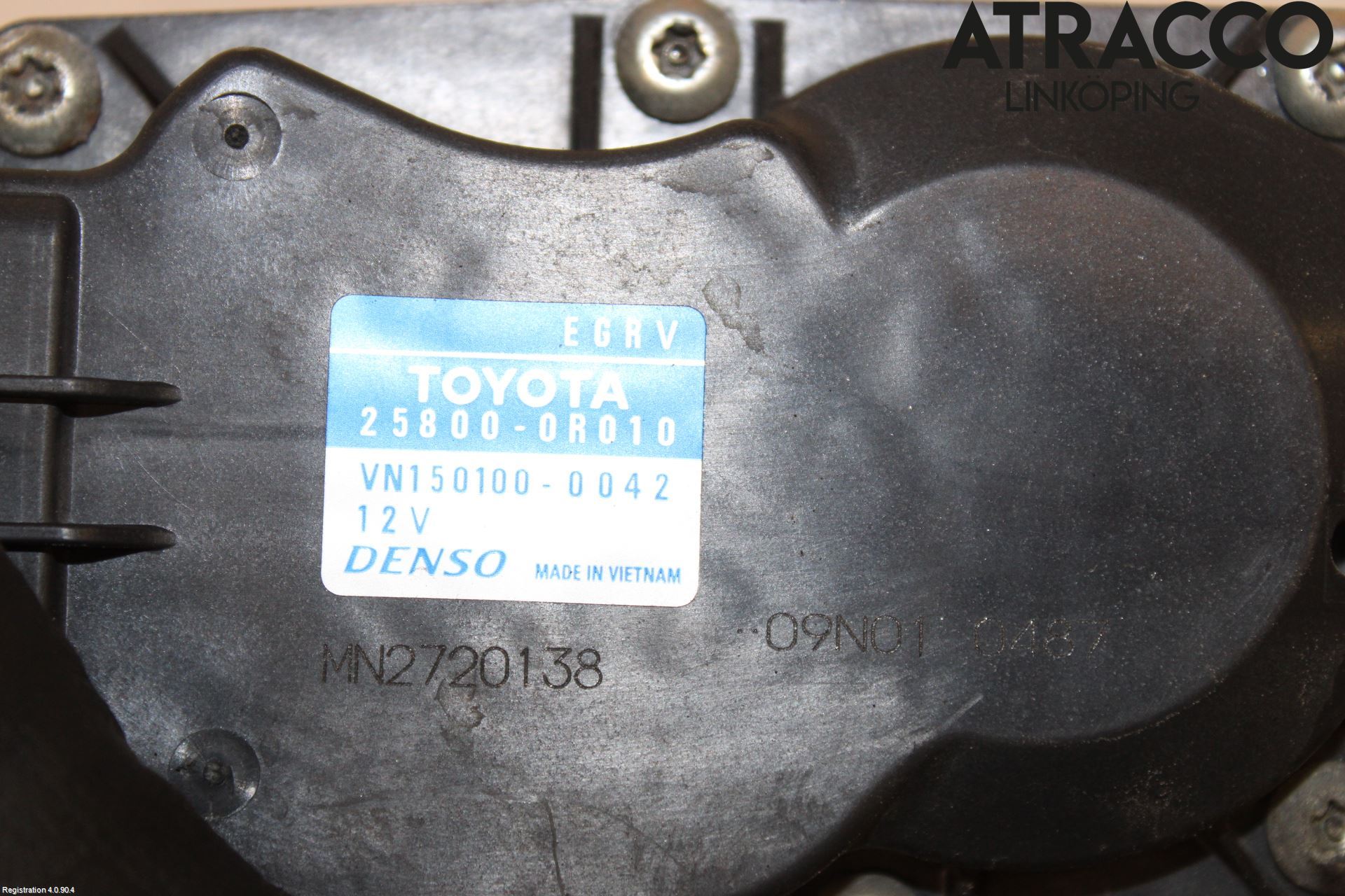 Toyota AVENSIS 09-15 Egr Ventil