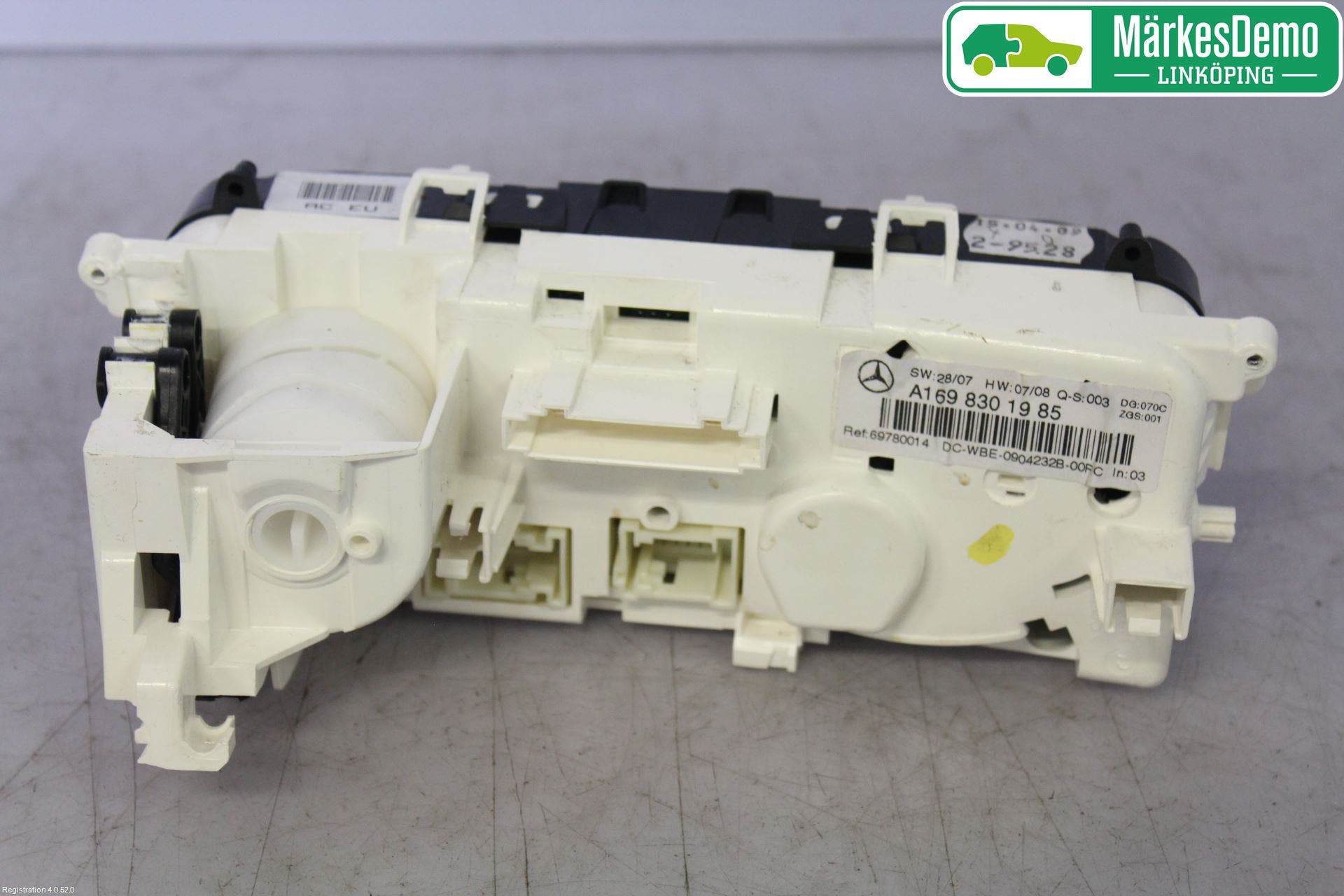 Mercedes-Benz MB B-KLASS (W245) 05-12 Ac Styrenhet Ac Manöveren