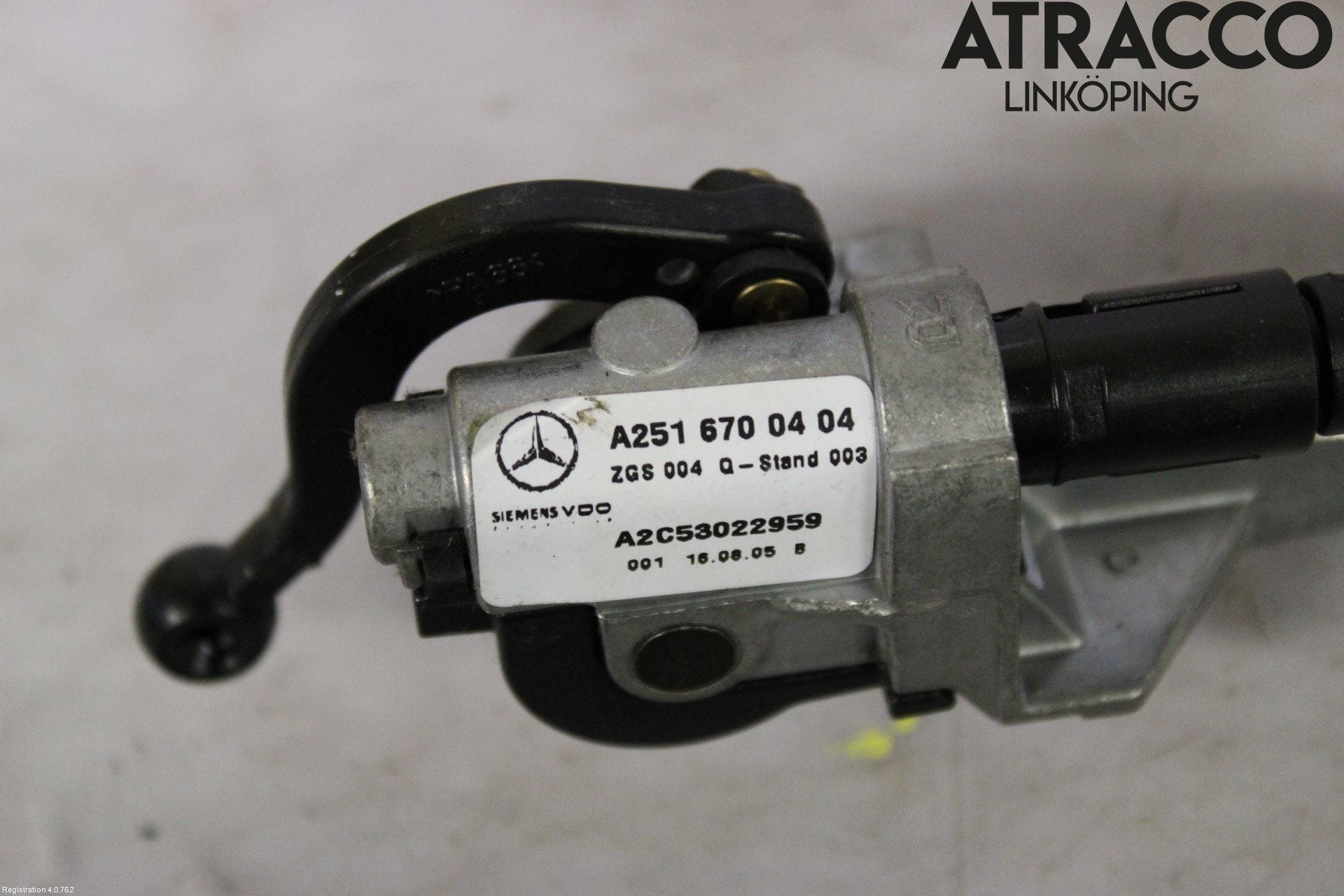 Mercedes-Benz MB R-KLASS (W251) 05-13 Ventilationsruta Öppningsmekanism