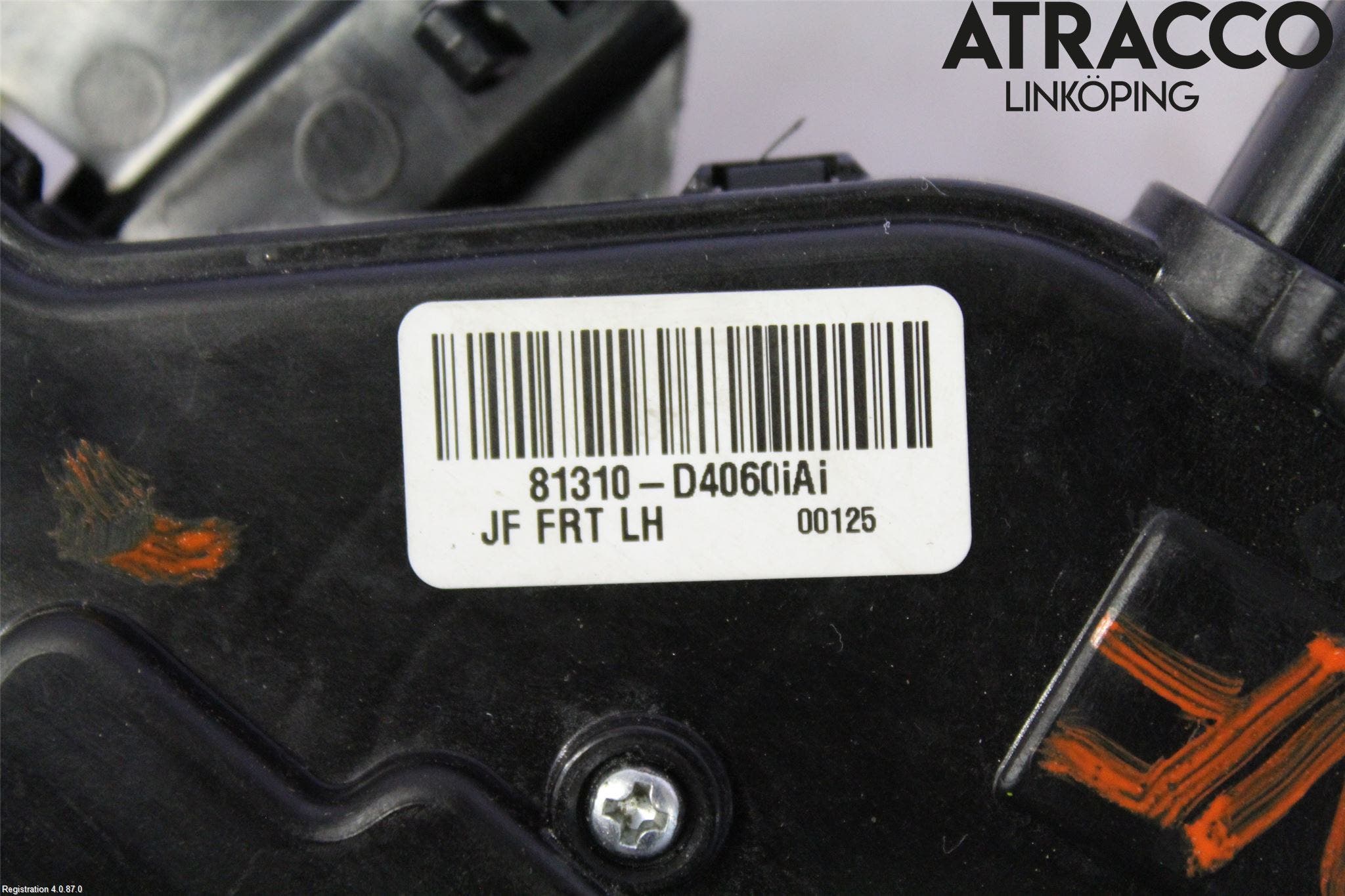 Kia OPTIMA 16-20 Låskista-Dörrlås