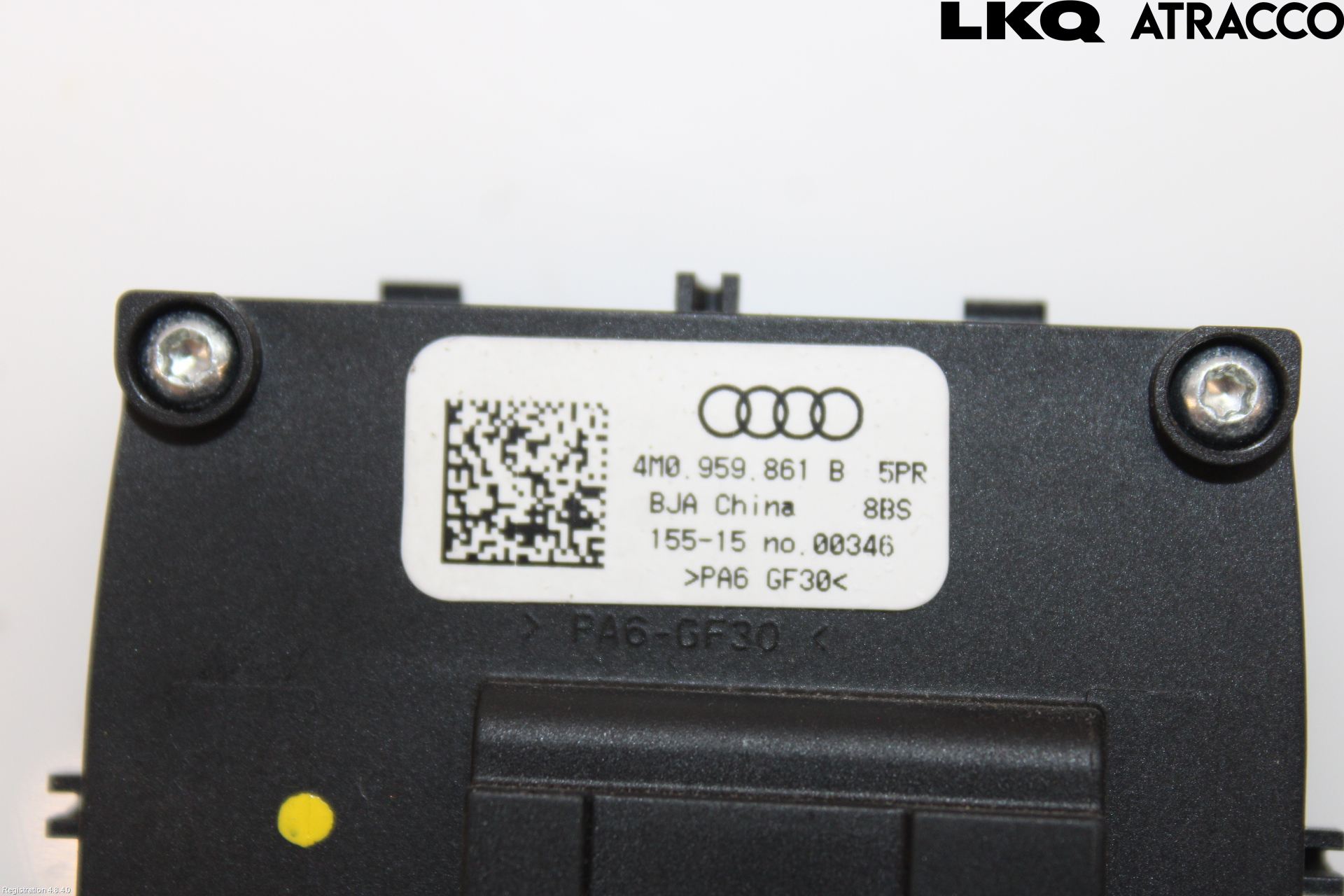 Audi Q7/SQ7 Strömställare Stolregler