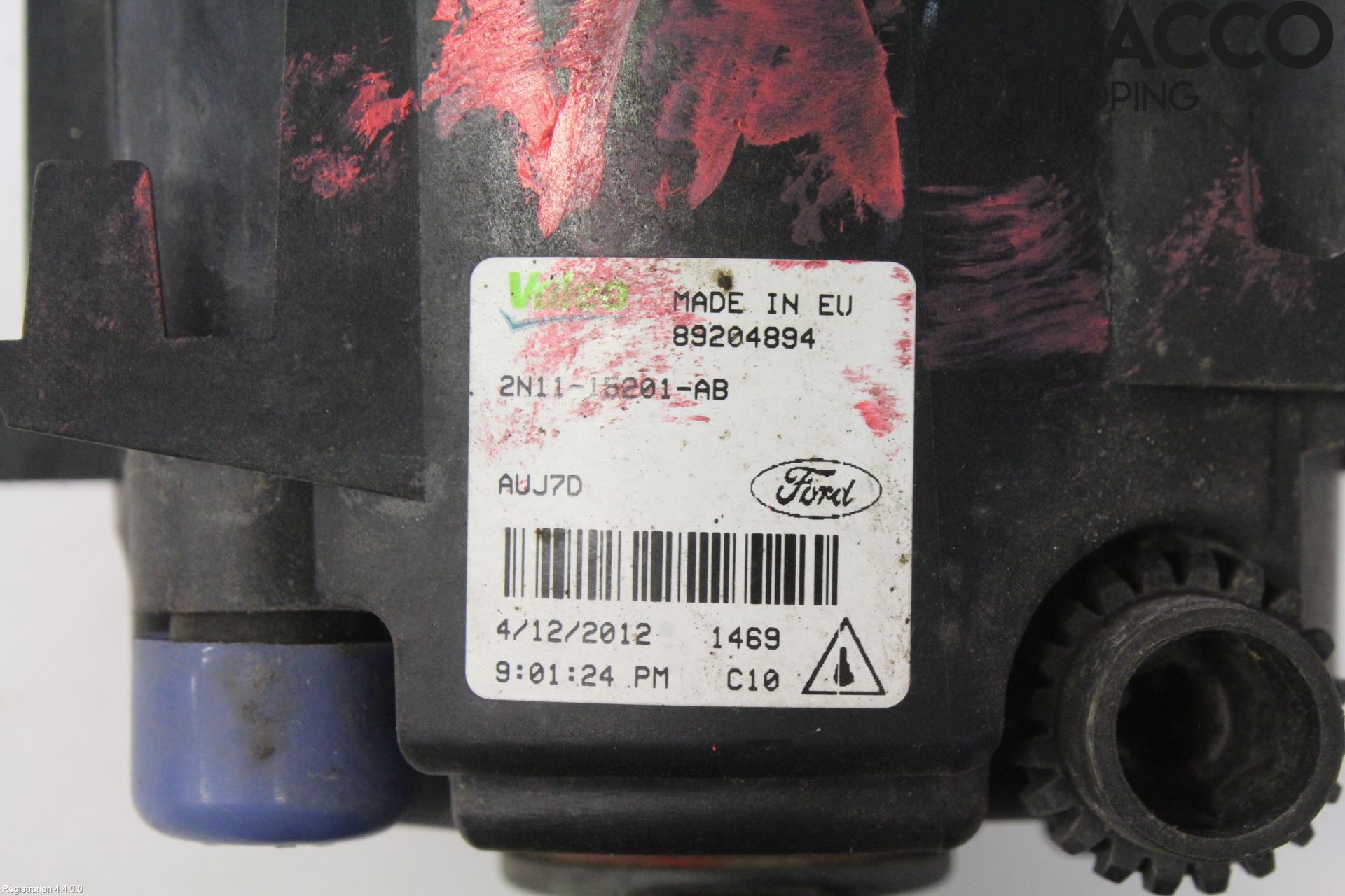 Ford FIESTA 09-12 Dimljus-Varselljus Fram