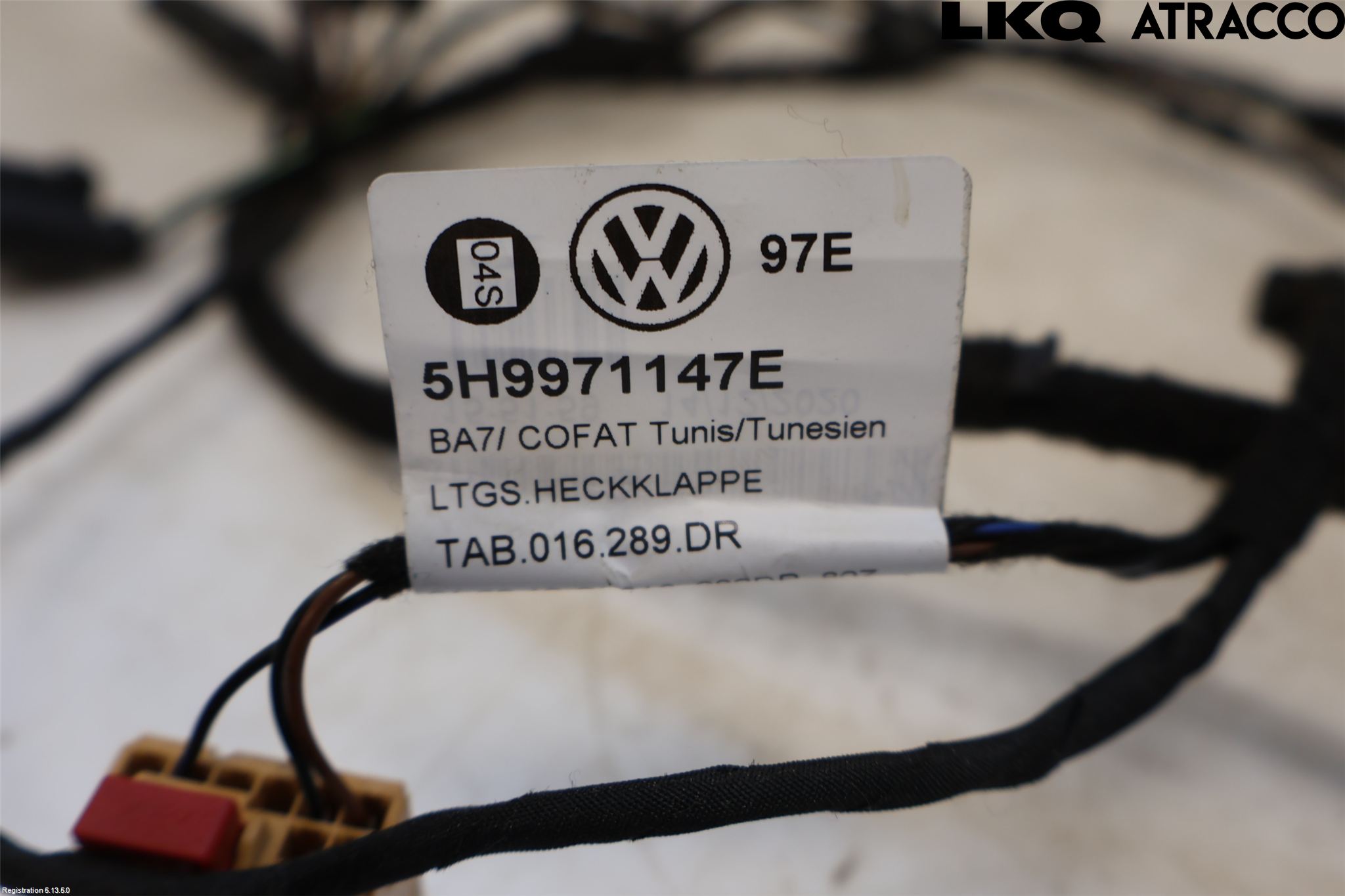 Volkswagen VW GOLF / E-GOLF VIII 20- Kabelhärva