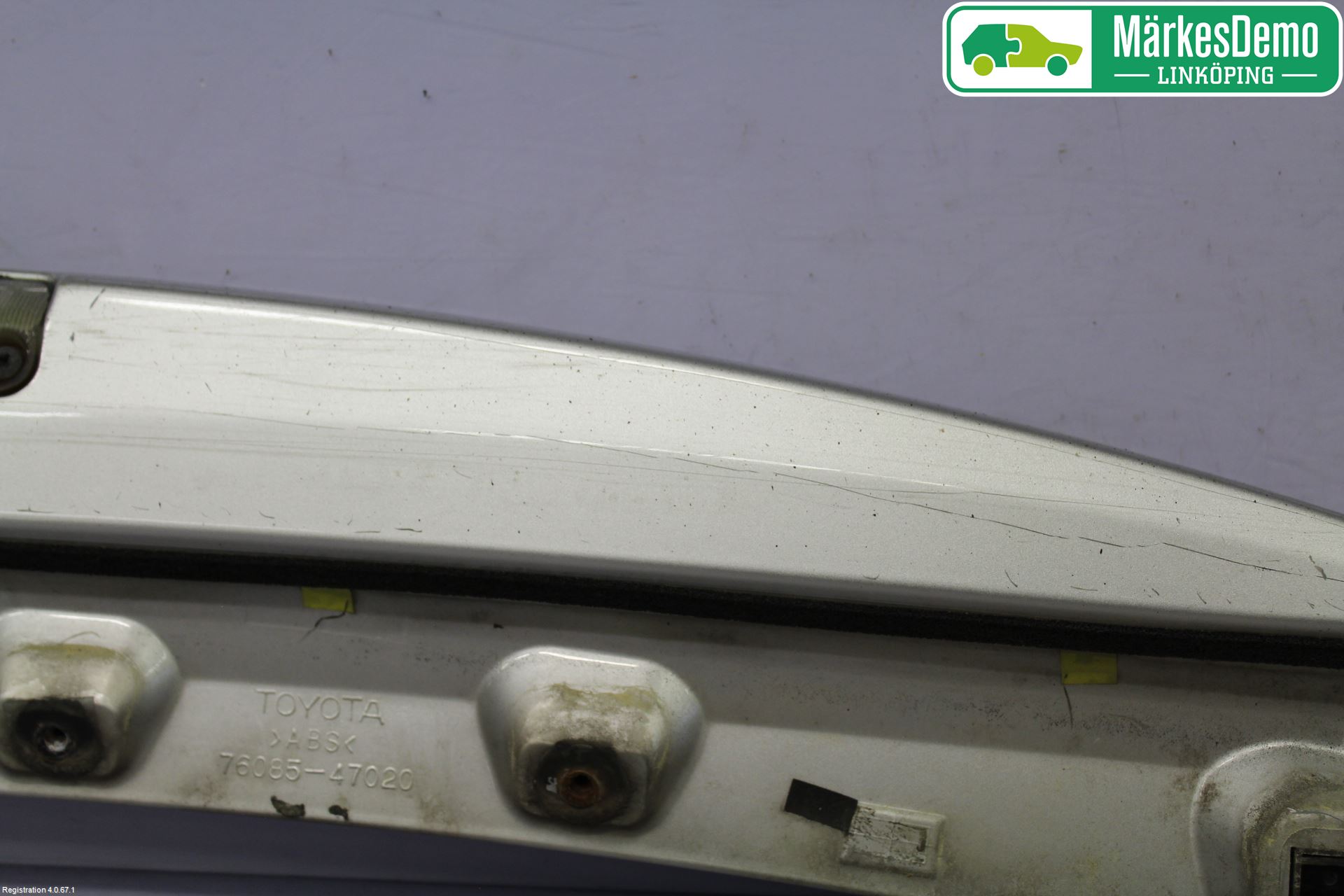 Toyota PRIUS NWH20 04-08 Spoiler Baklucka