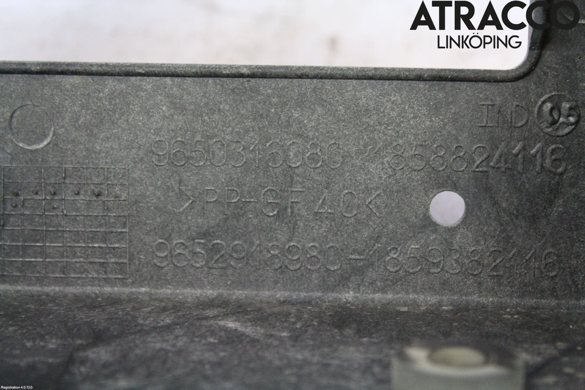 Peugeot 308 08-13 Frontplåt