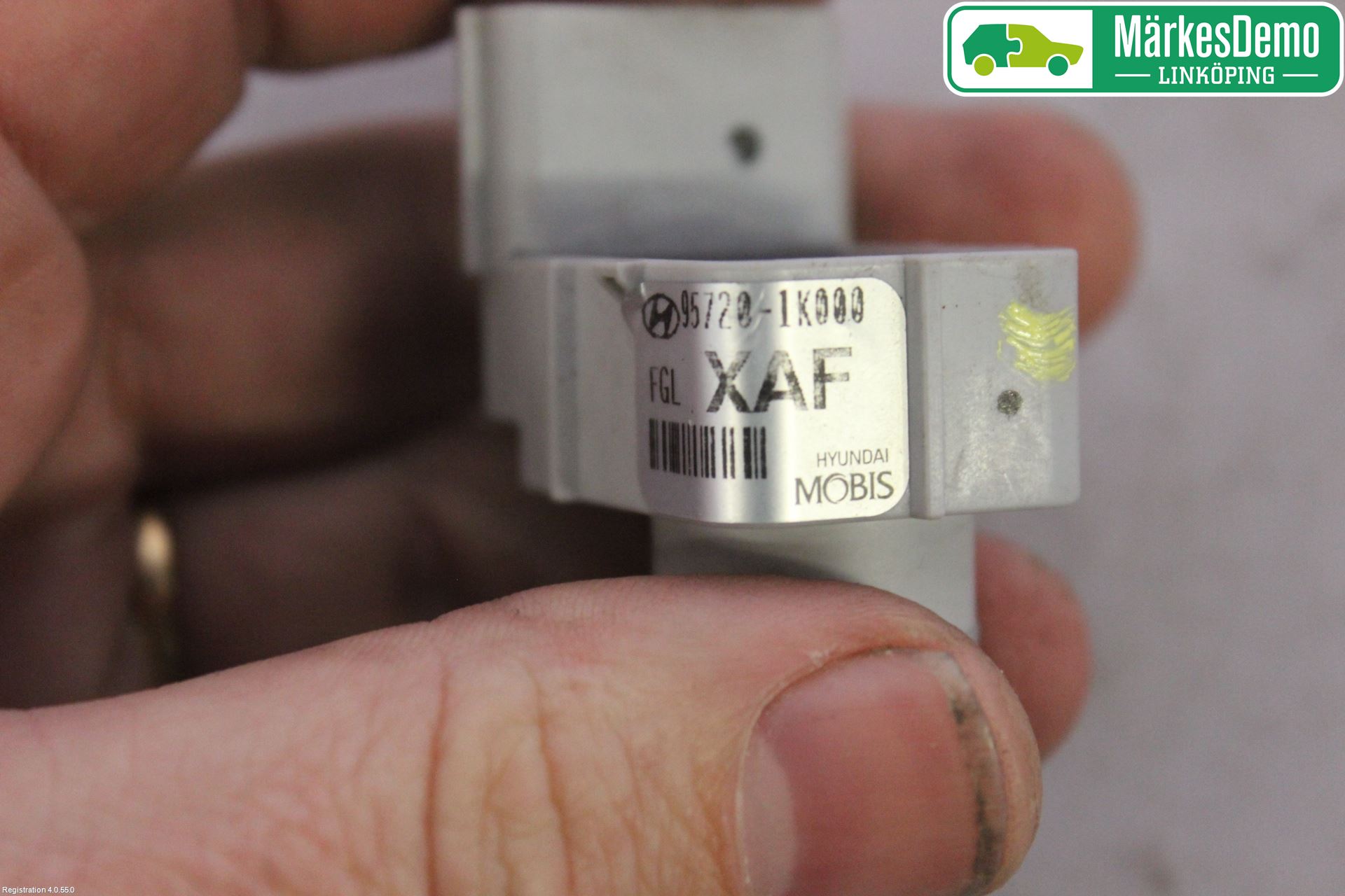 Hyundai ix20 Parkeringshjälp Backsensor