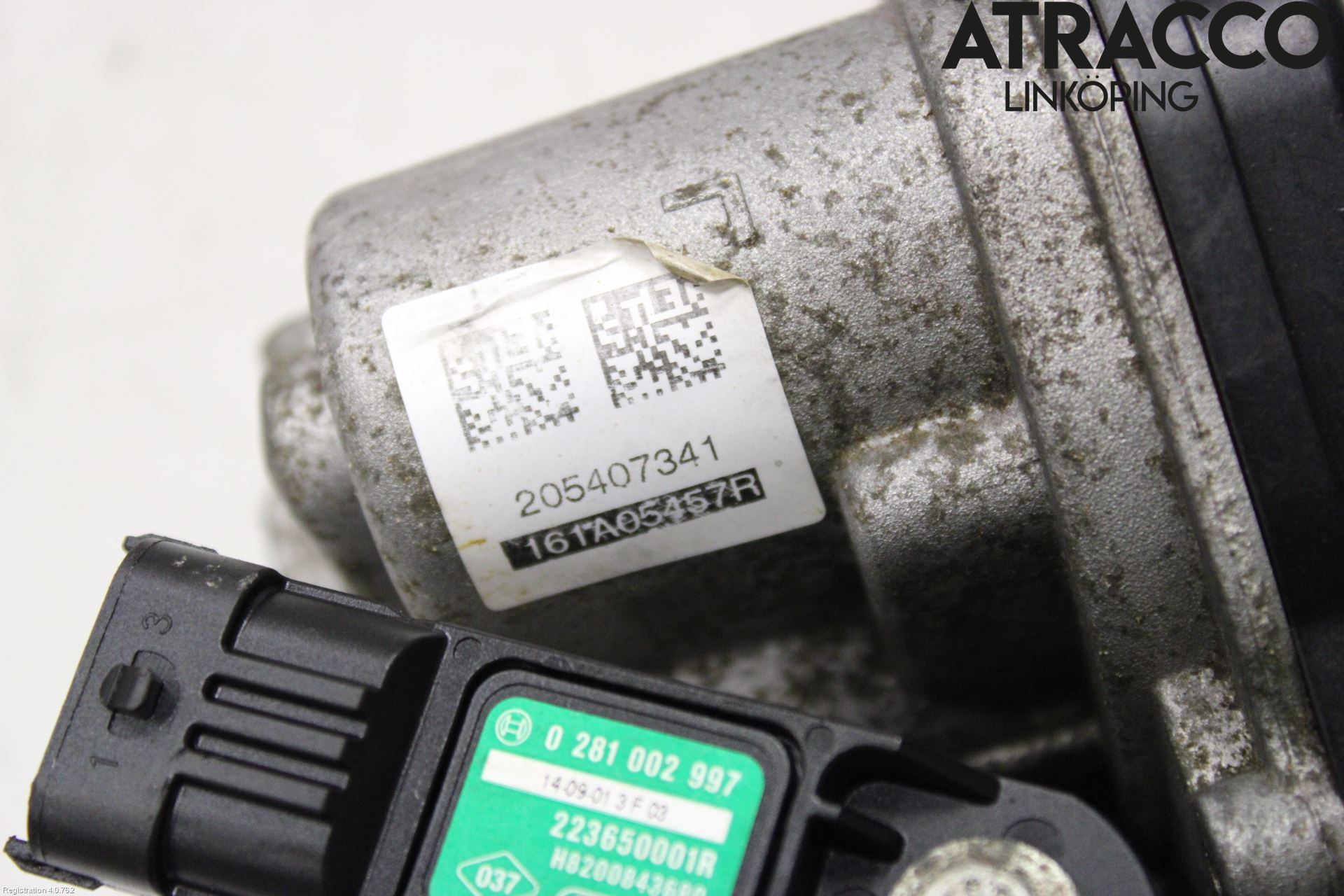 Dacia DUSTER 10-17 Injspjällhus