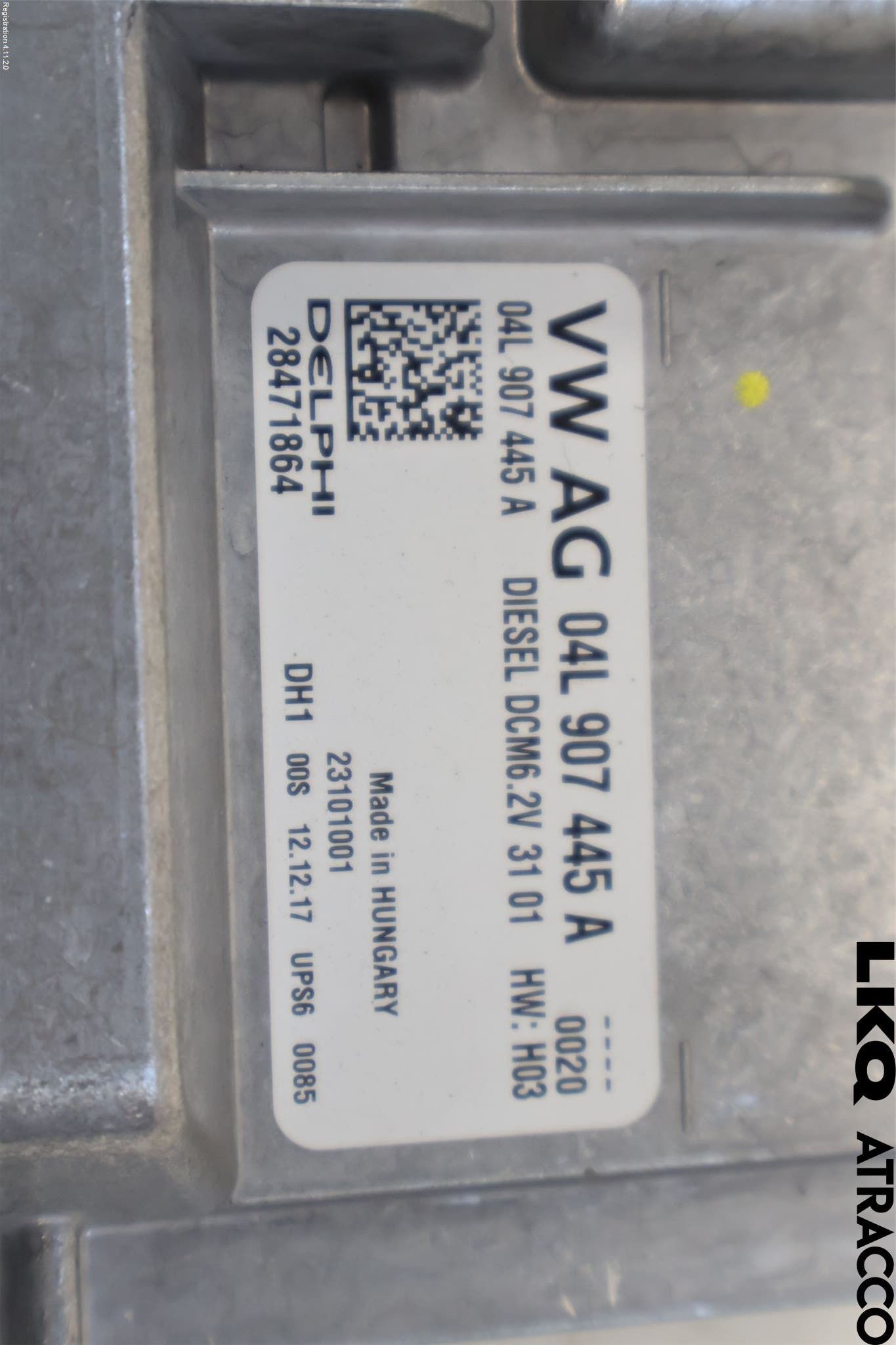 Volkswagen VW TRANSP/CARAVELLE (T6) 16-22 Styrenhet Insprut Bensin