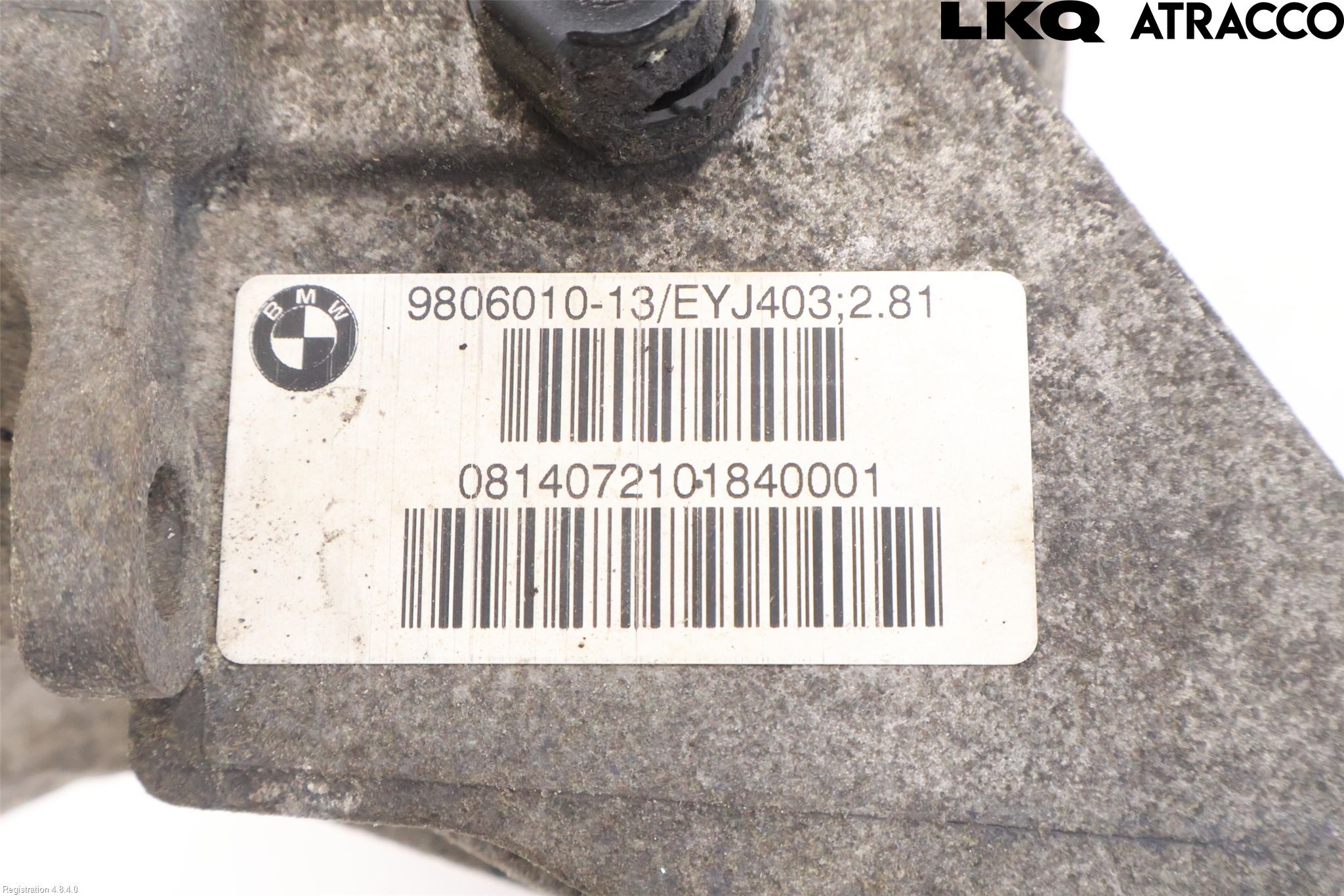 Mini COUNTRYMAN R60 11-16 Bakväxel-Diff