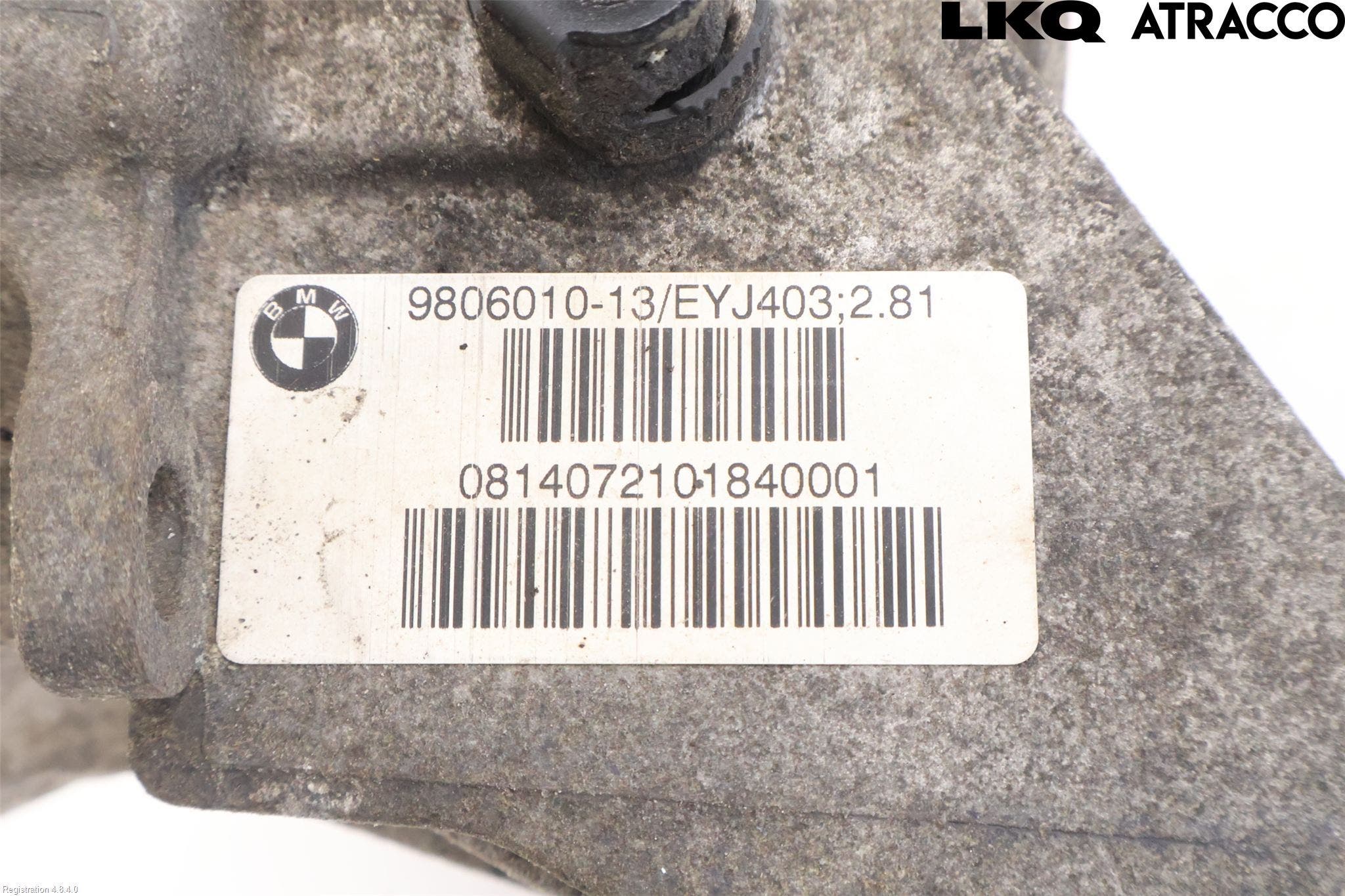 Mini COUNTRYMAN R60 11-16 Bakväxel-Diff