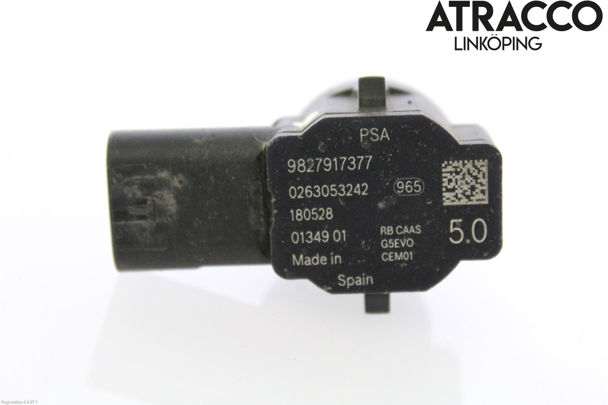 Peugeot 5008 17-24 Parkeringshjälp Backsensor